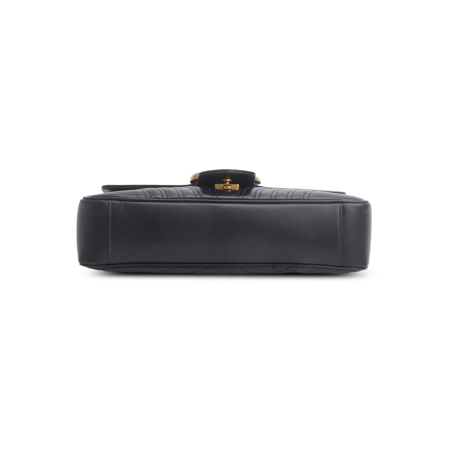Gucci Black GG Marmont Matelasse Medium Shoulder Bag - Image 7