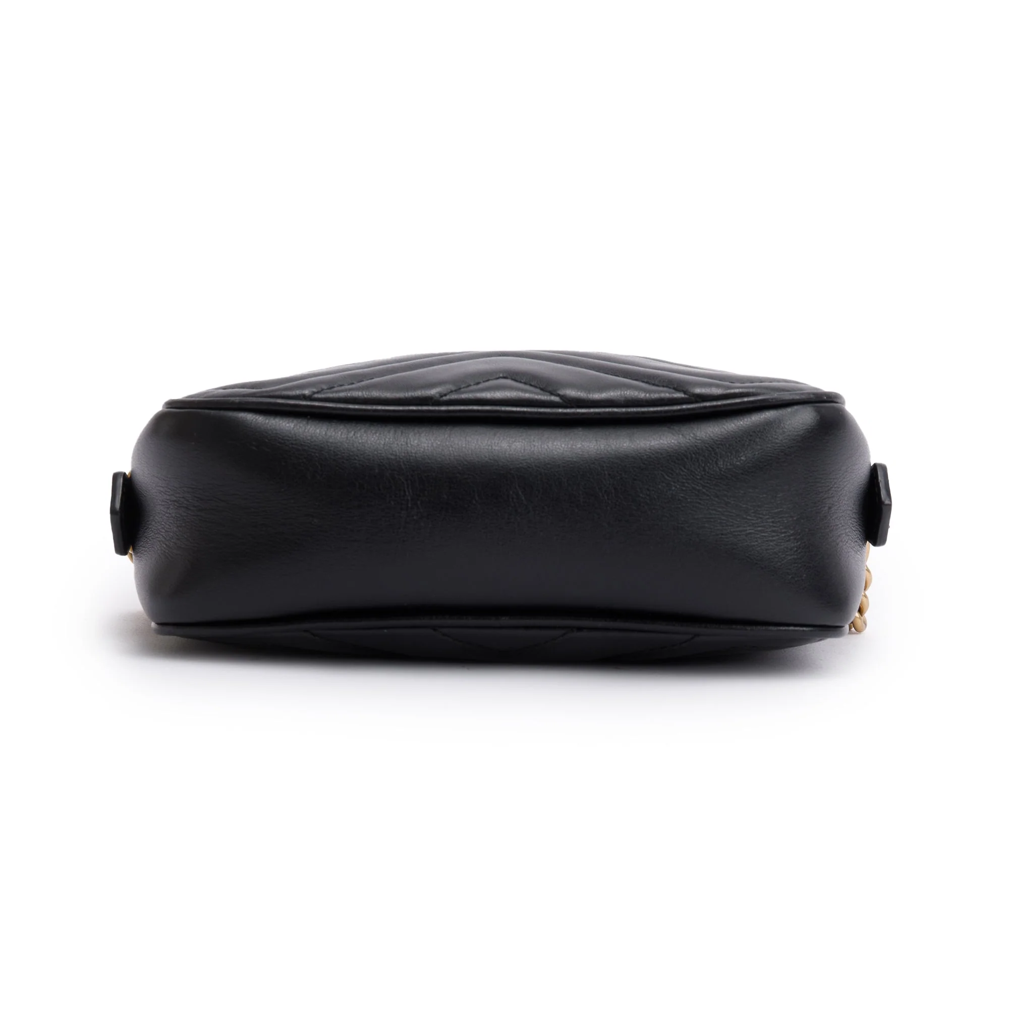 Gucci Black GG Marmont Matelasse Mini Shoulder Bag - Image 6