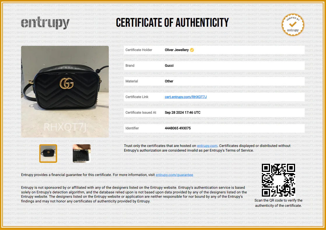 Gucci Black GG Marmont Matelasse Mini Shoulder Bag w/ Box - Image 12