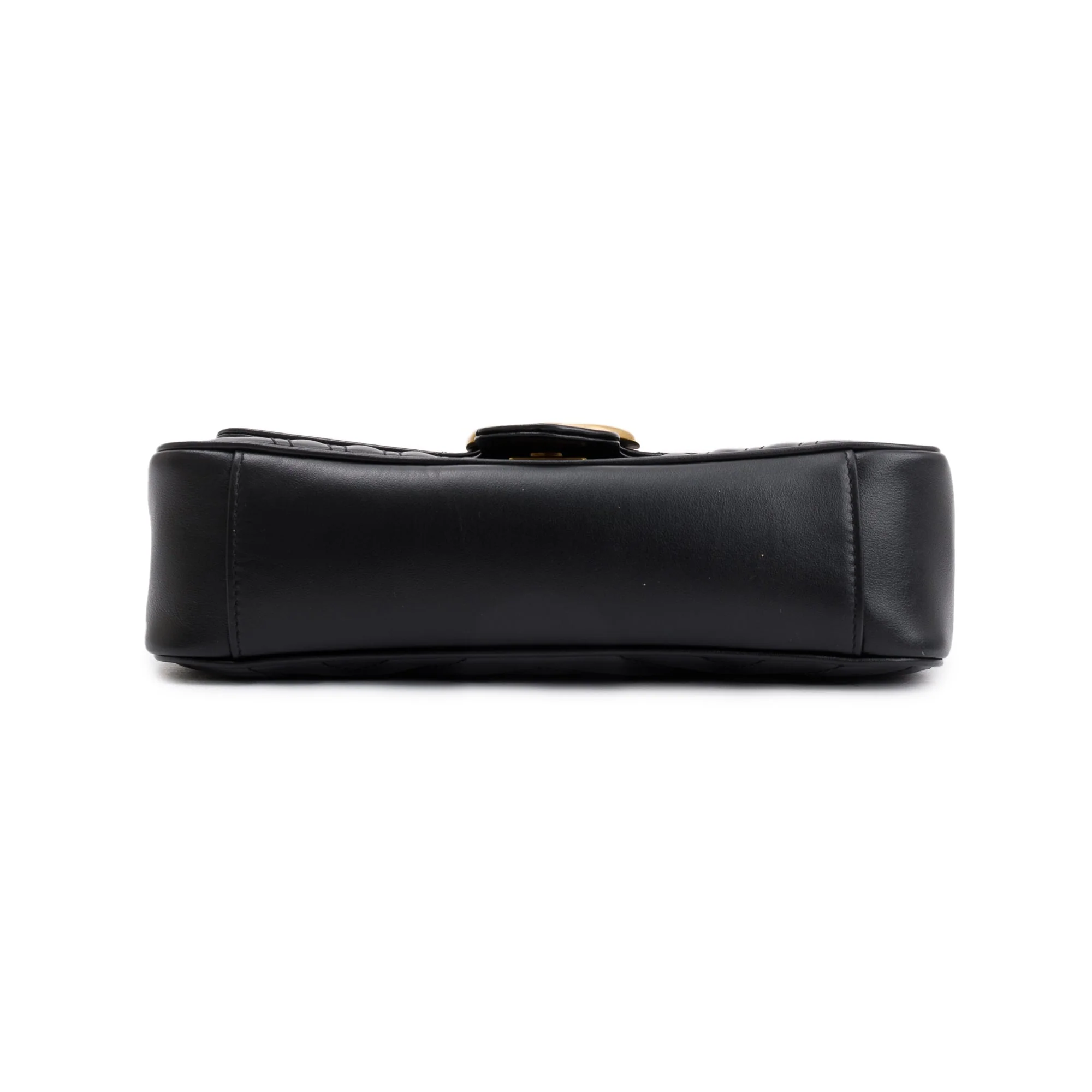 Gucci Black GG Marmont Matelasse Small Shoulder Bag w/ Box - Image 7