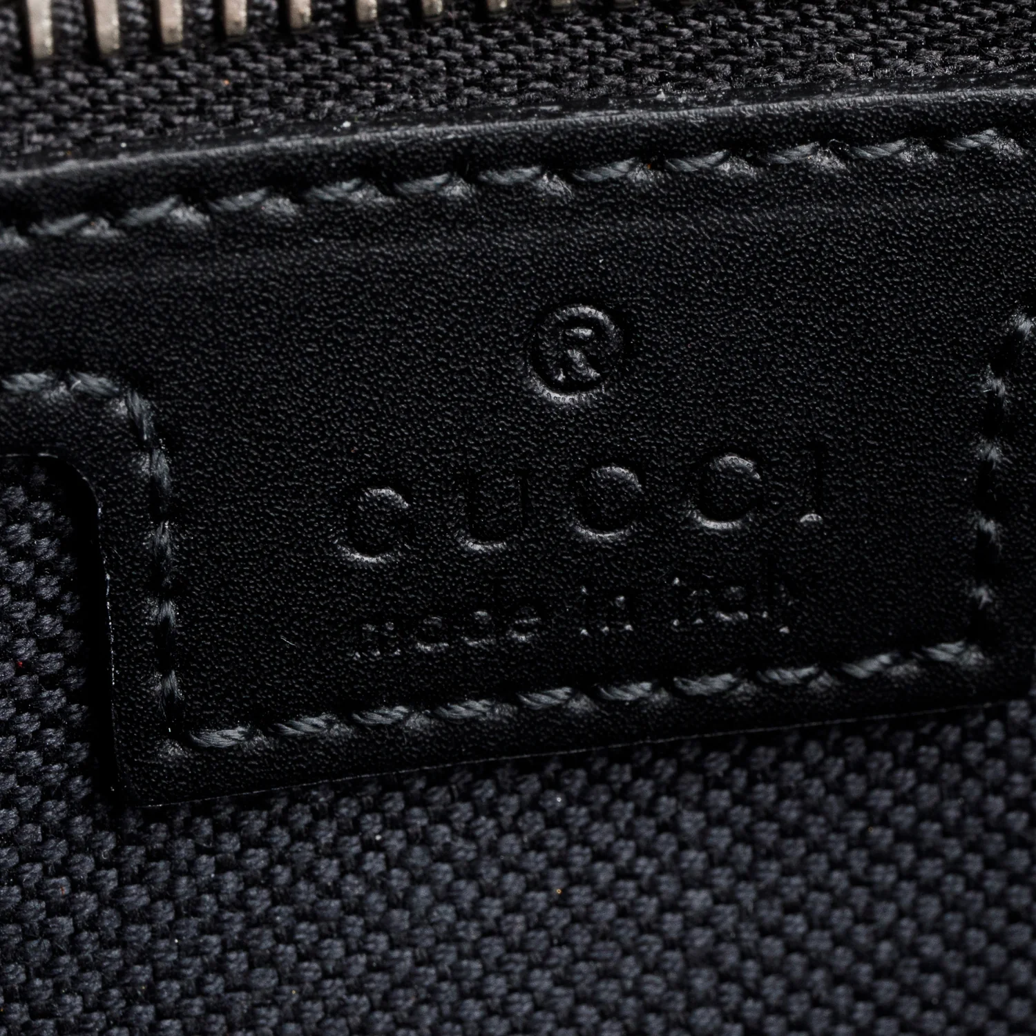 Gucci Black GG Supreme Belt Bag with Zip Pocket w/ Box - Image 8