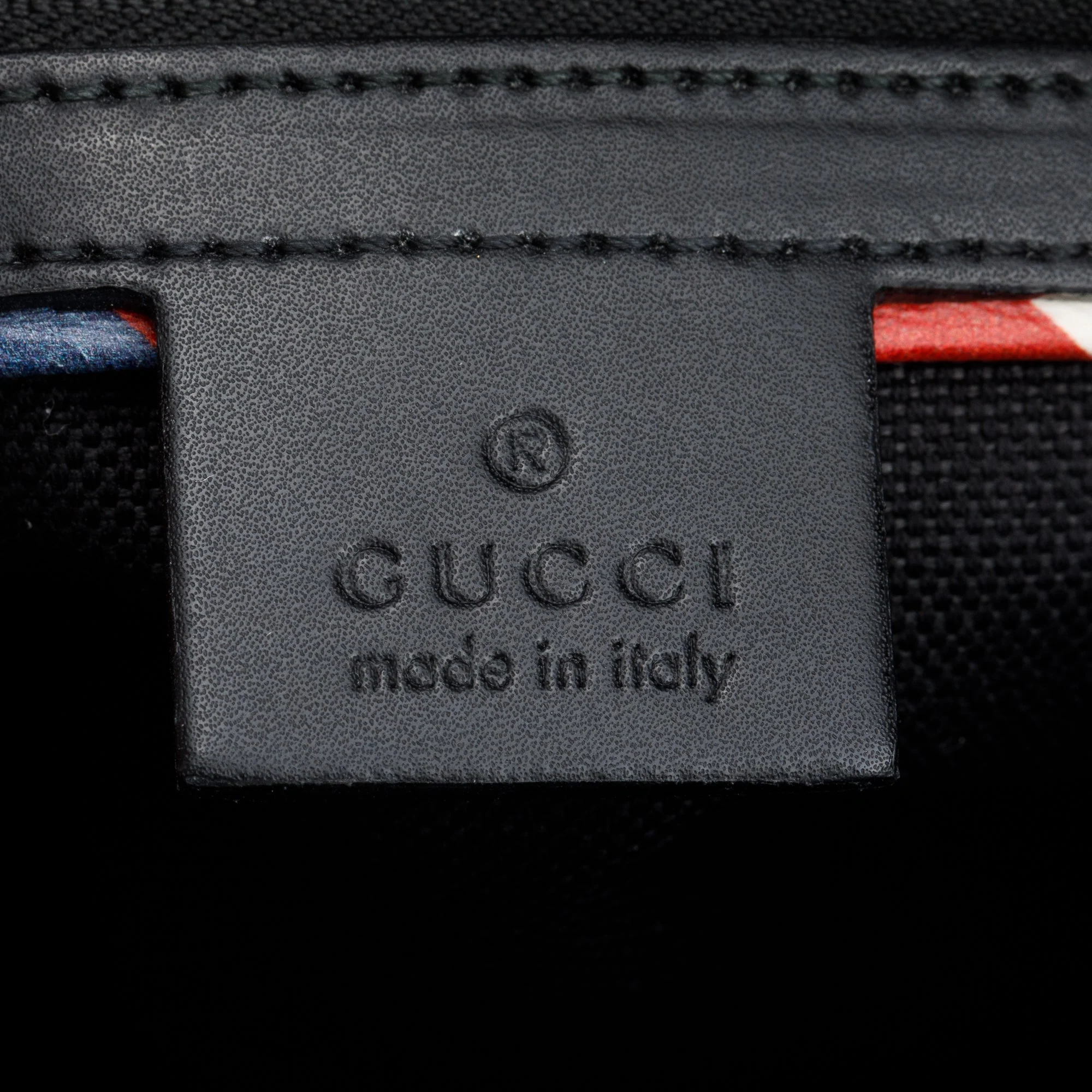 Gucci Black GG Supreme Night Courrier Messenger Bag - Image 8