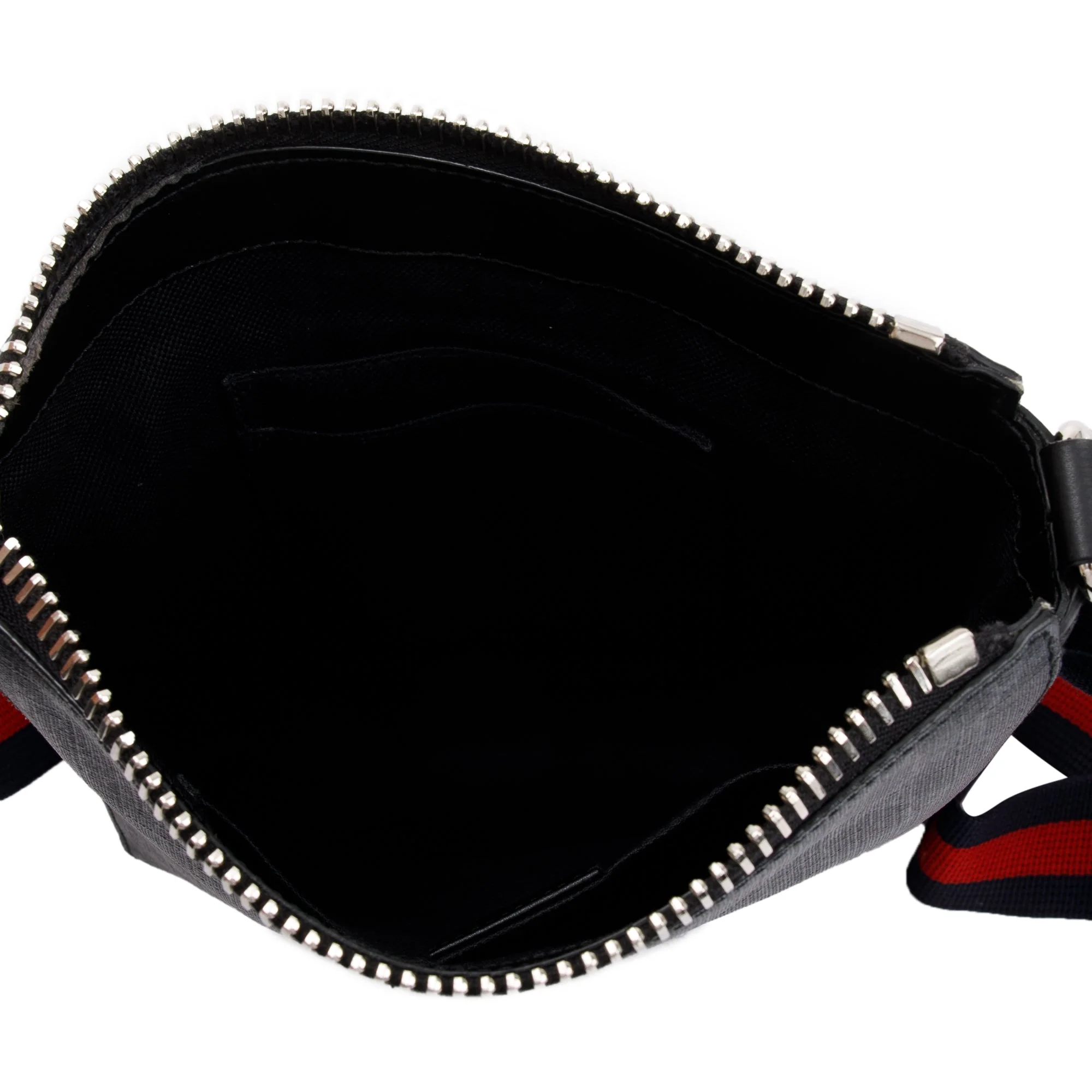 Gucci Black GG Supreme Small Messenger Bag - Image 9