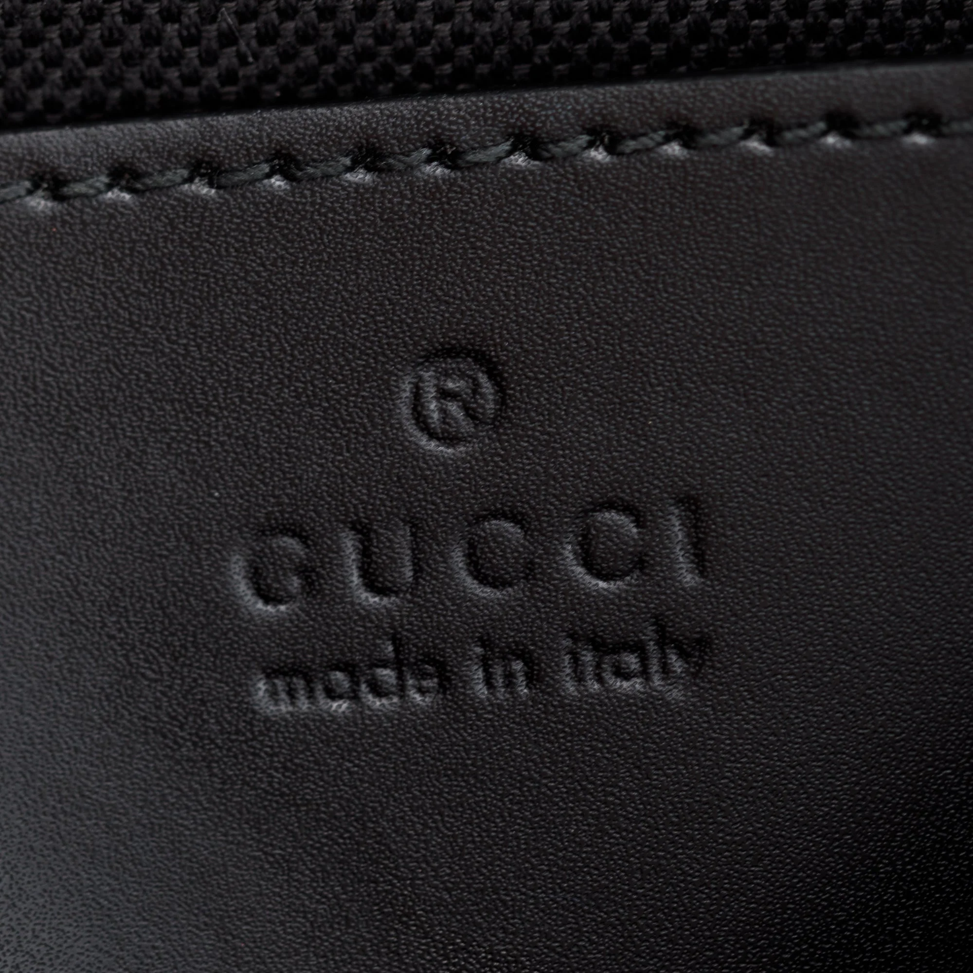 Gucci Black GG Supreme Small Messenger Bag w/ Box - Image 9