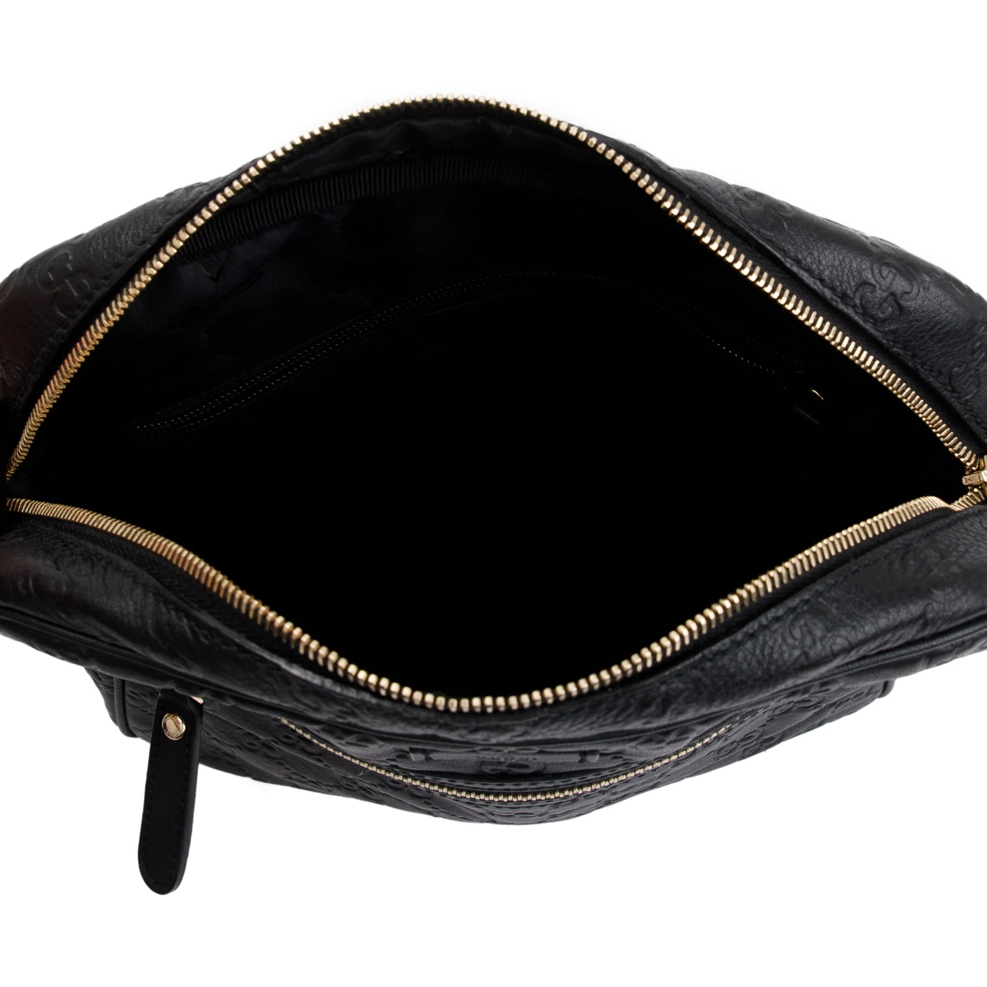 Gucci Black Guccissima Leather Messenger Bag - Image 6