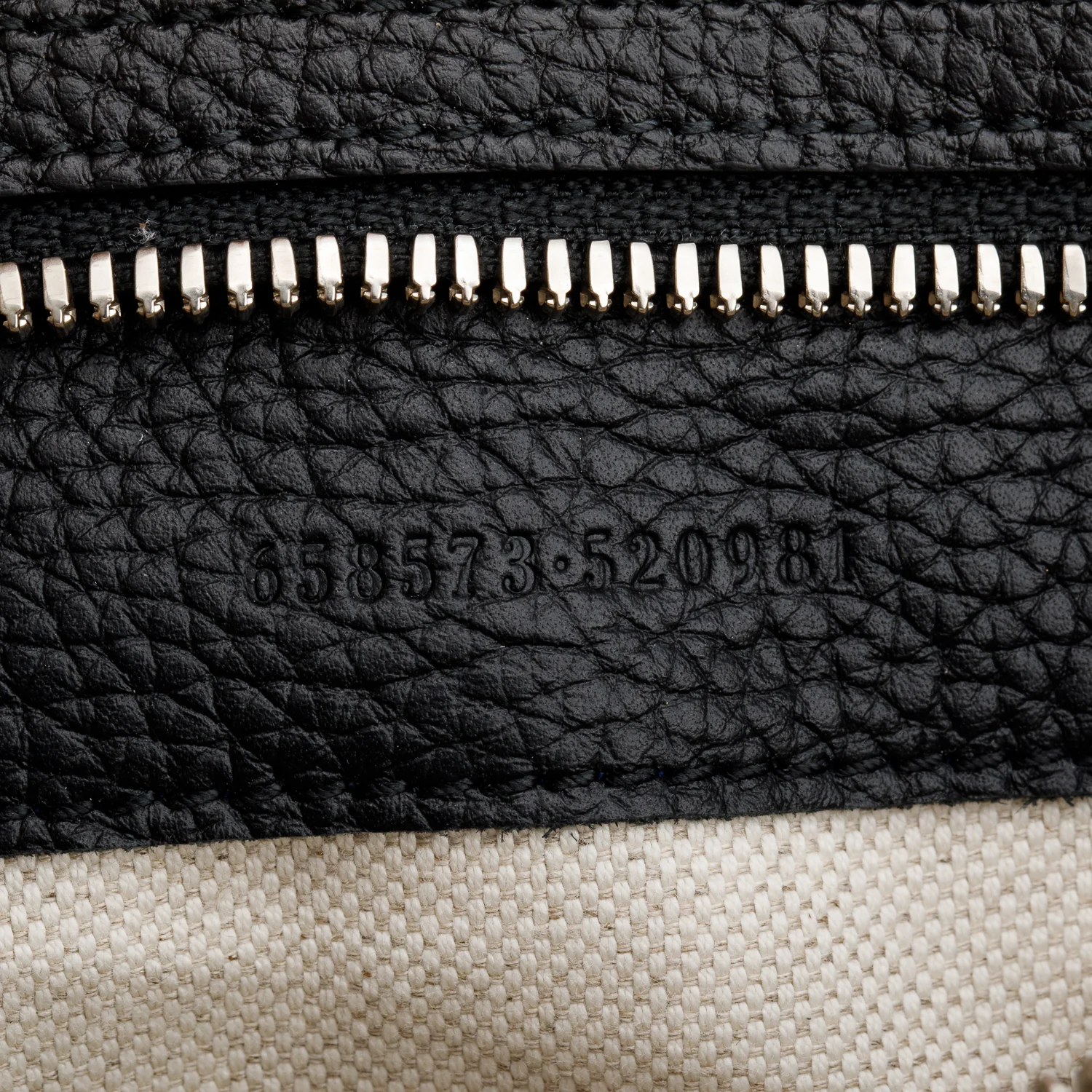 Gucci Black Jumbo GG Embossed Calfskin Leather Briefcase - Image 8