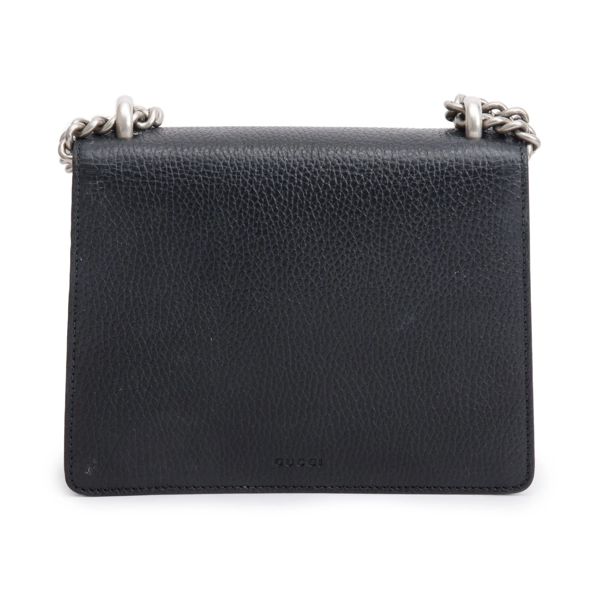 Gucci Black Leather Dionysus Mini Shoulder Bag - Image 5