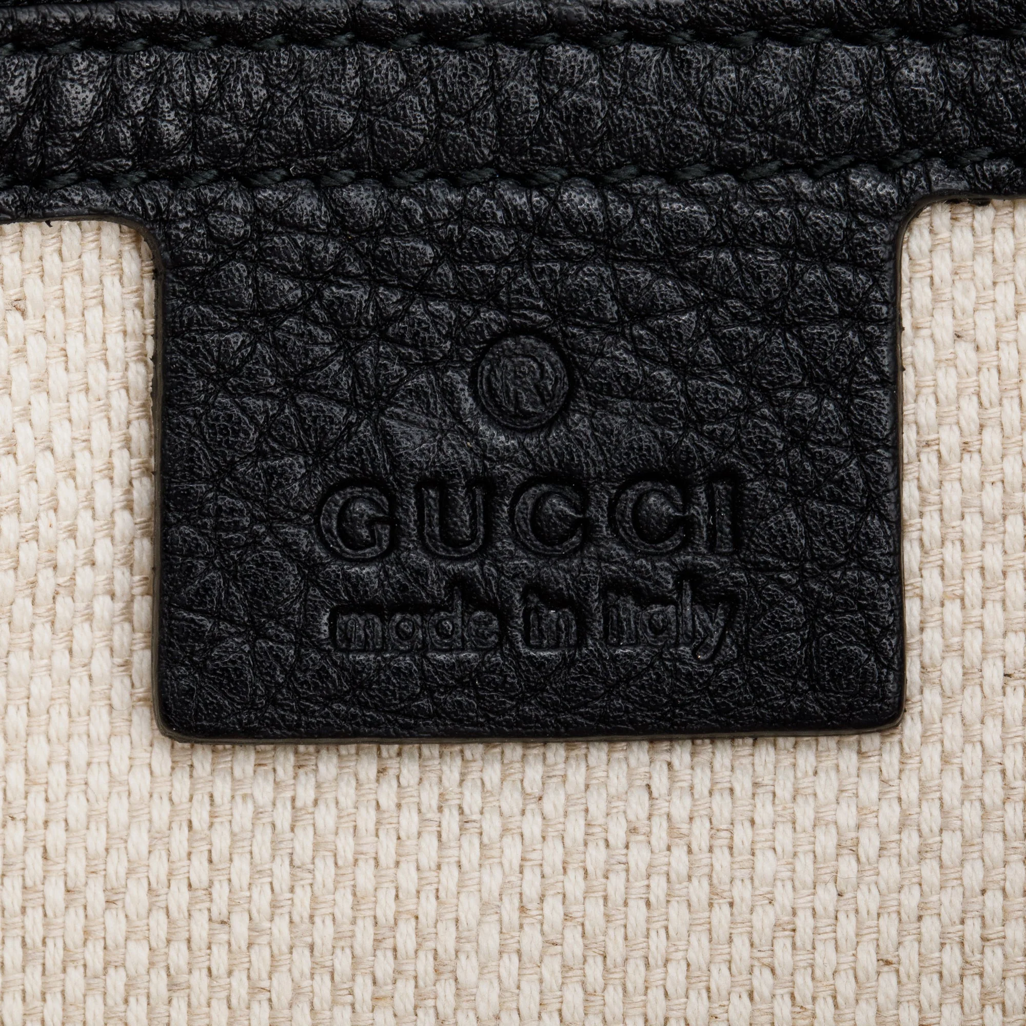 Gucci Black Leather Medium GG Soho Tassel Clutch Bag - Image 7