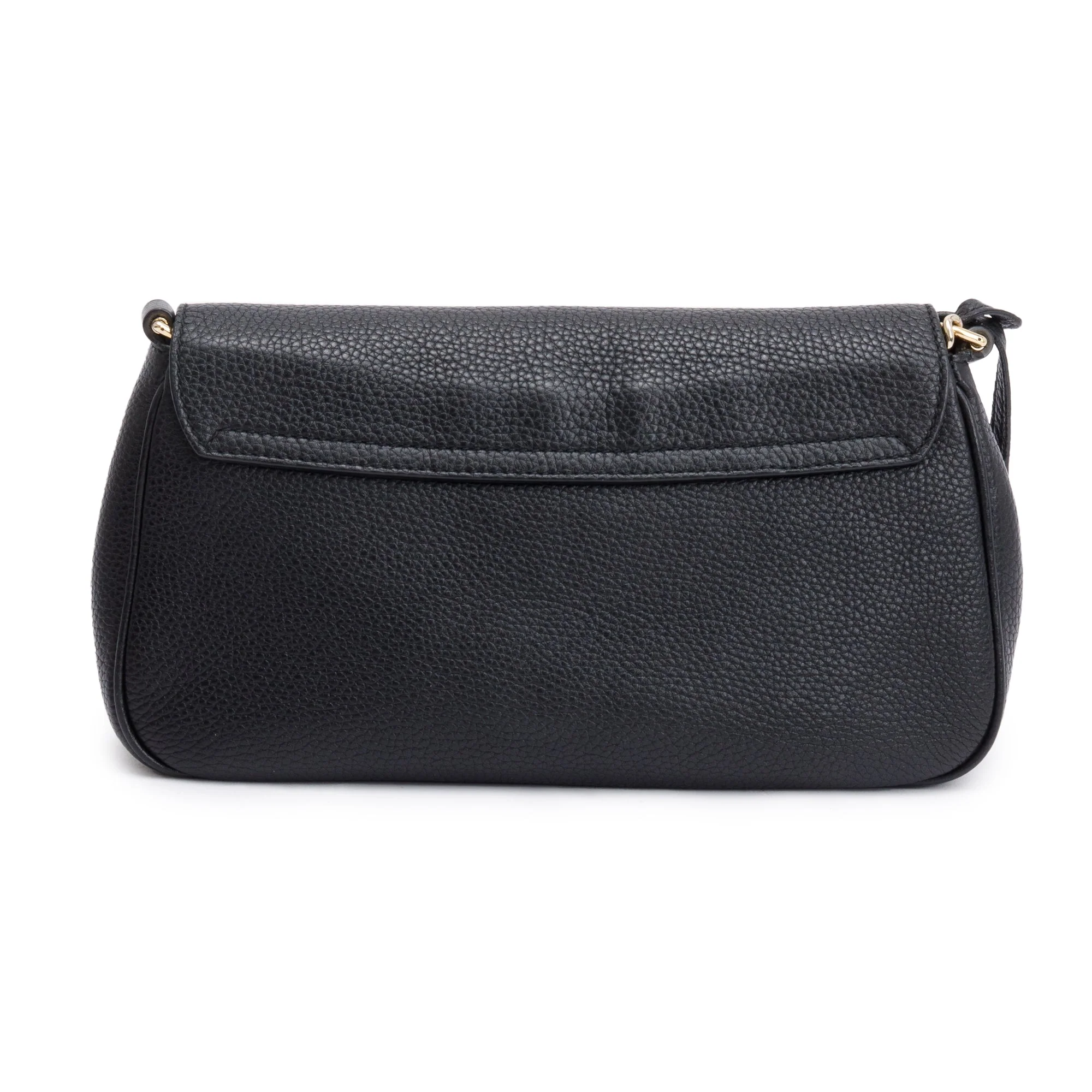Gucci Black Leather Medium Soho Chain Crossbody Bag - Image 5