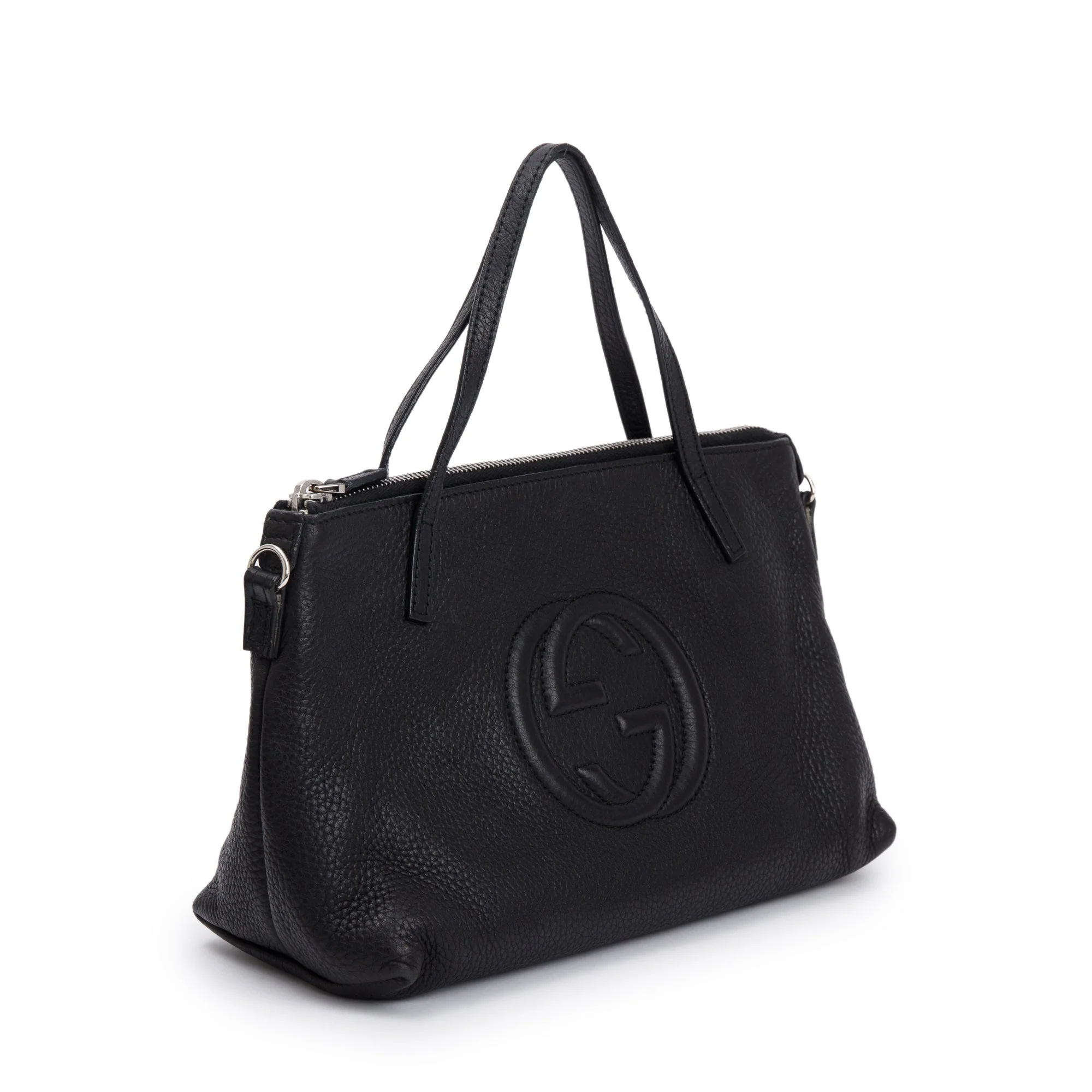 Gucci Black Leather Soho Kids Shoulder Bag - Image 2