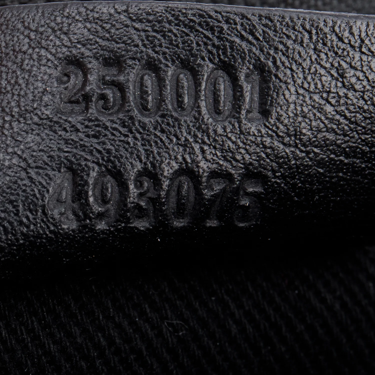 Gucci Black Lizard Embossed Leather Boat Pochette - Image 8