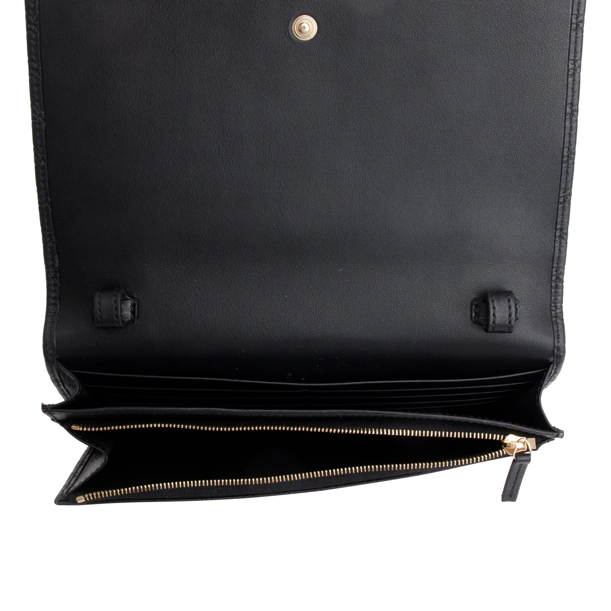 Gucci Black Microguccissima Leather Wallet on Strap - Image 7