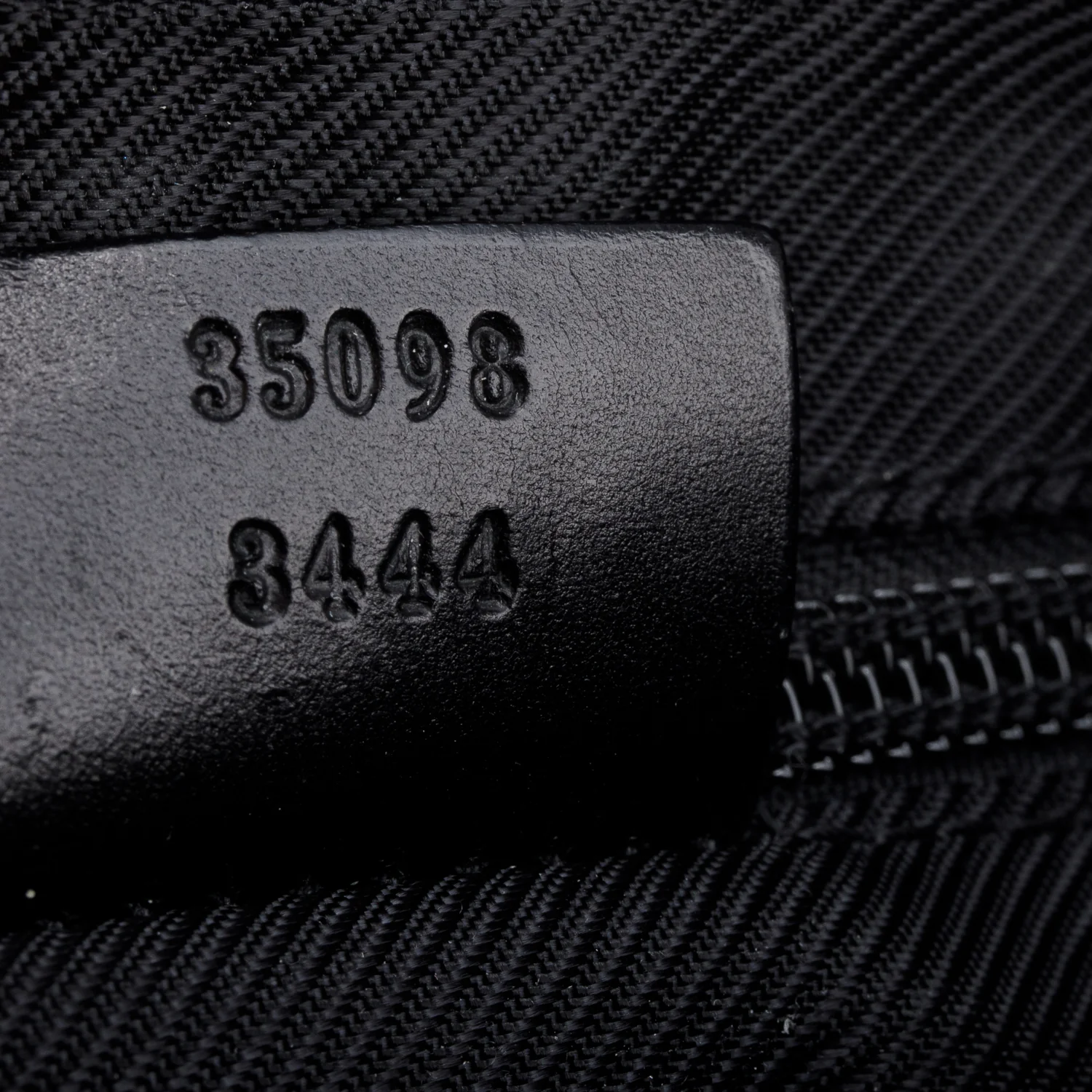 Gucci Black Monogram Medium Half Hobo Bag - Image 10