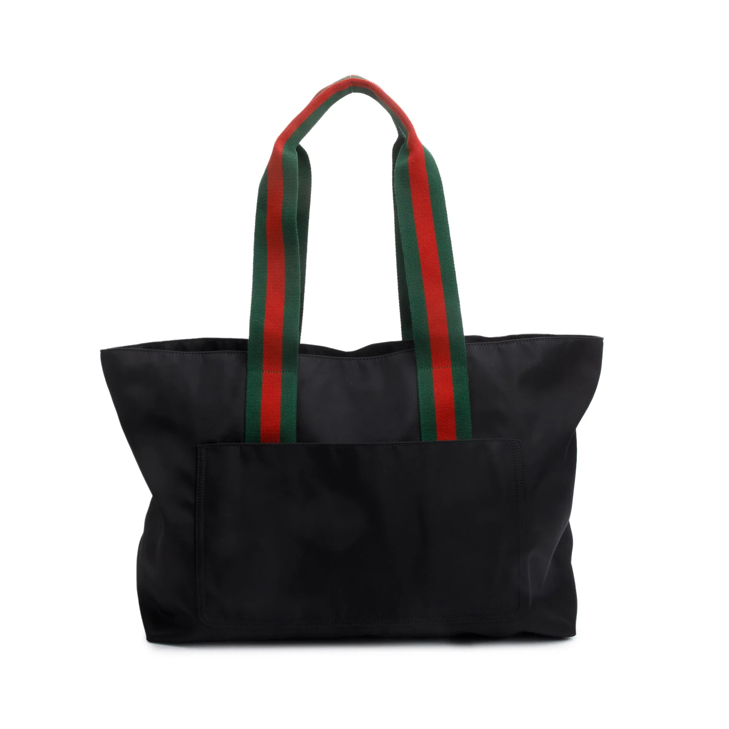 Gucci Black Nylon Web Weekender Bag - Image 3