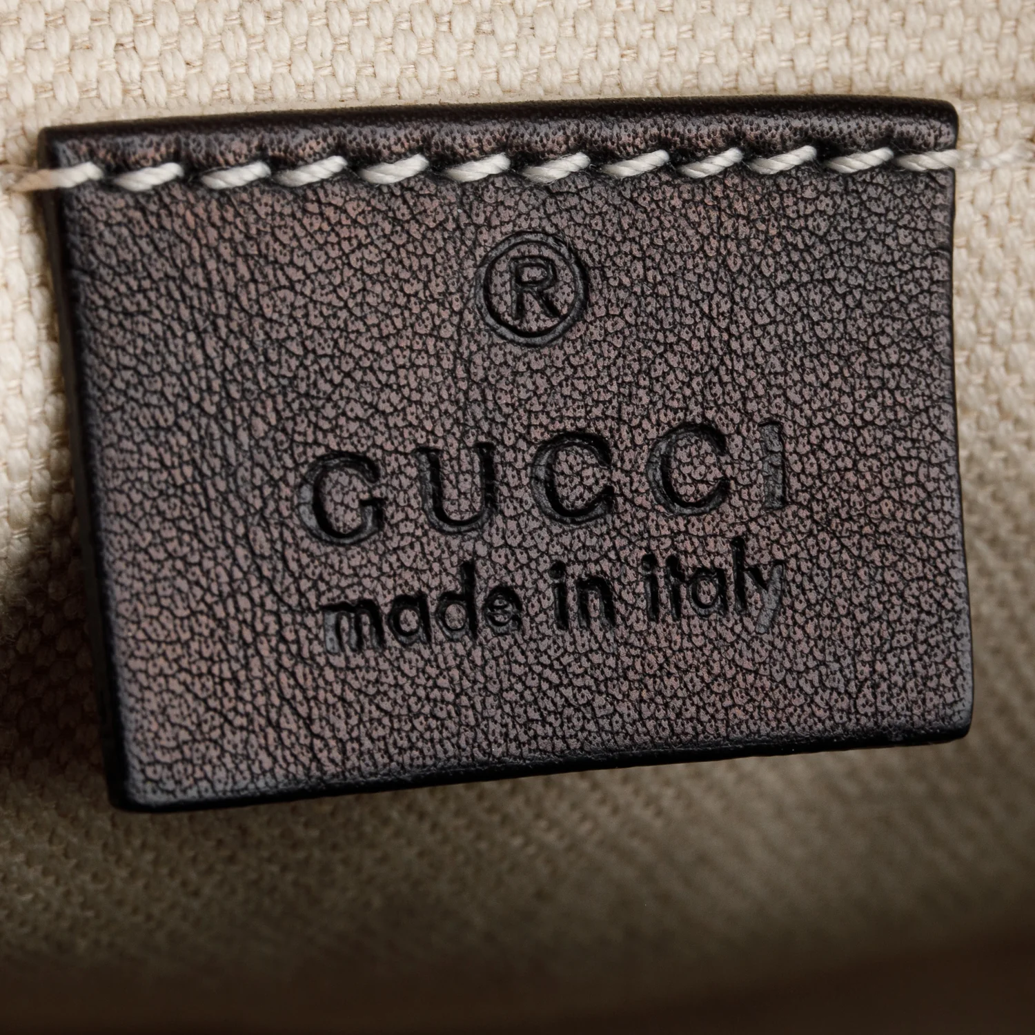 Gucci Black Soft Leather Signature Mini Bree Messenger Bag - Image 9