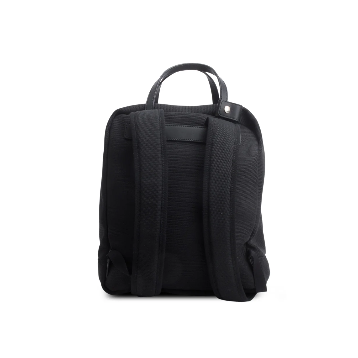 Gucci Black Techno Canvas Web Backpack - Image 4