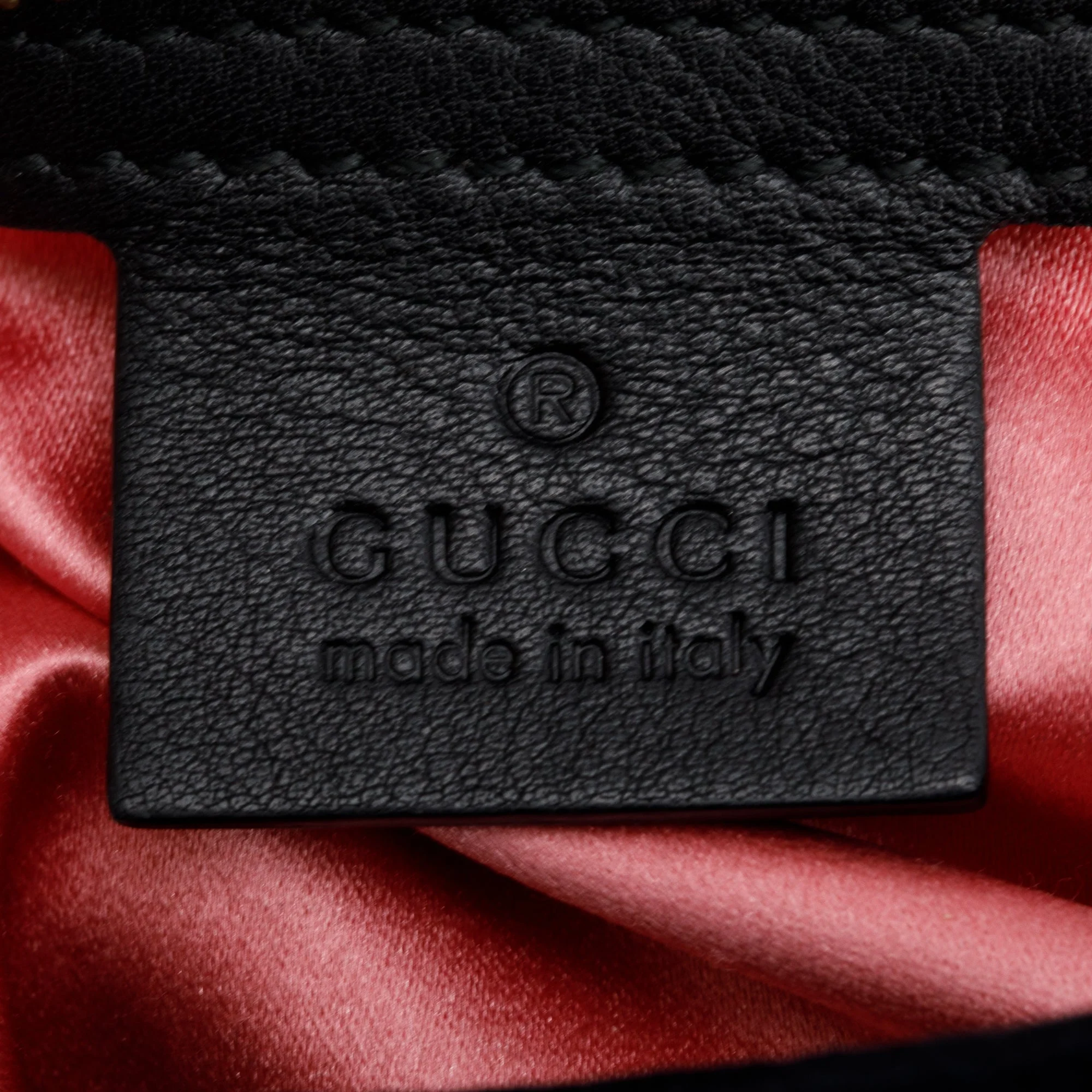 Gucci Black Velvet Matelasse GG Marmont Small Shoulder Bag - Image 9
