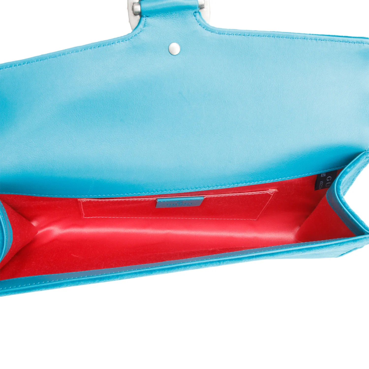 Gucci Blue Velvet Dionysus Long Clutch - Image 6