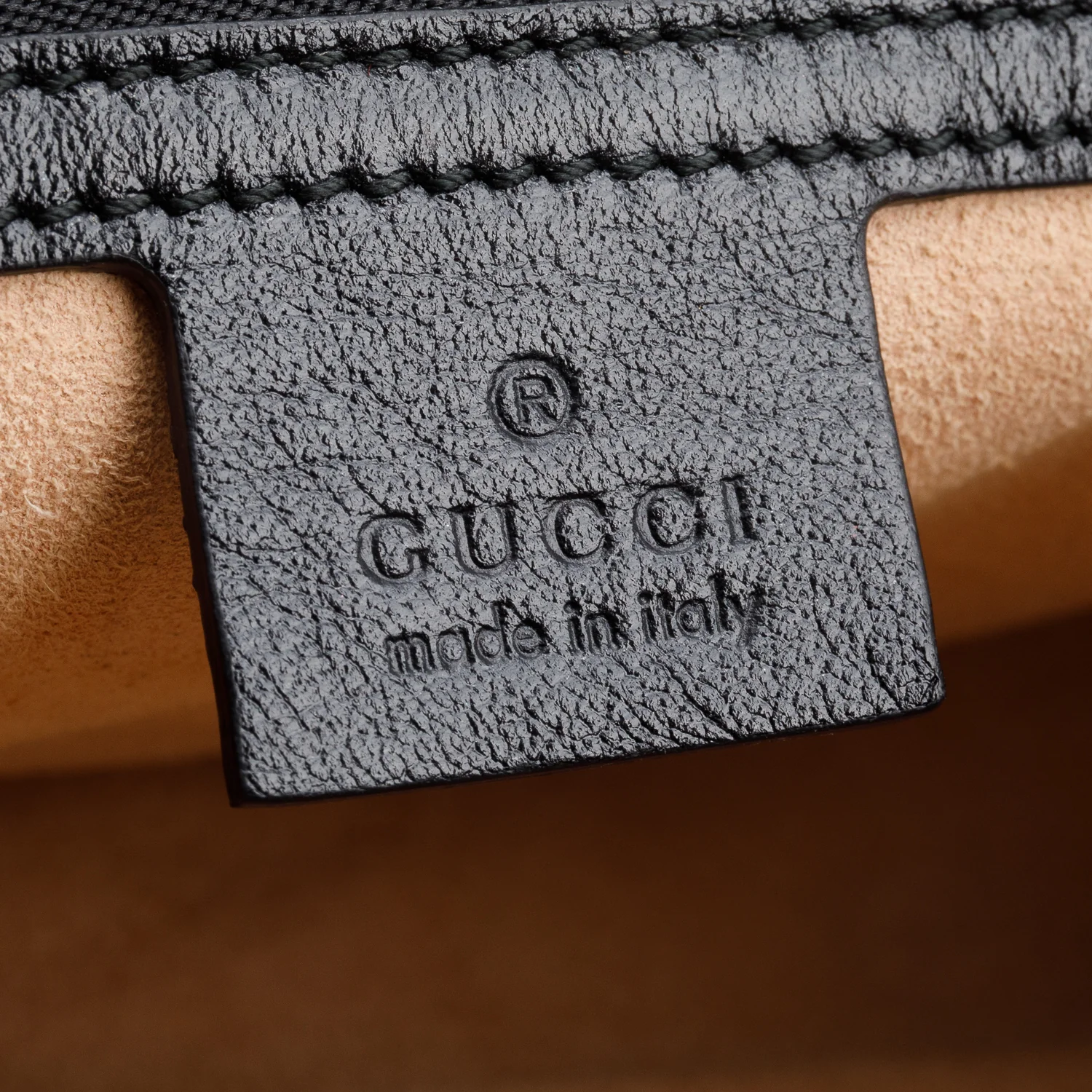 Gucci Brown/Black Trim GG Marmont Matelasse Leather Torchon Small Shoulder Bag - Image 9