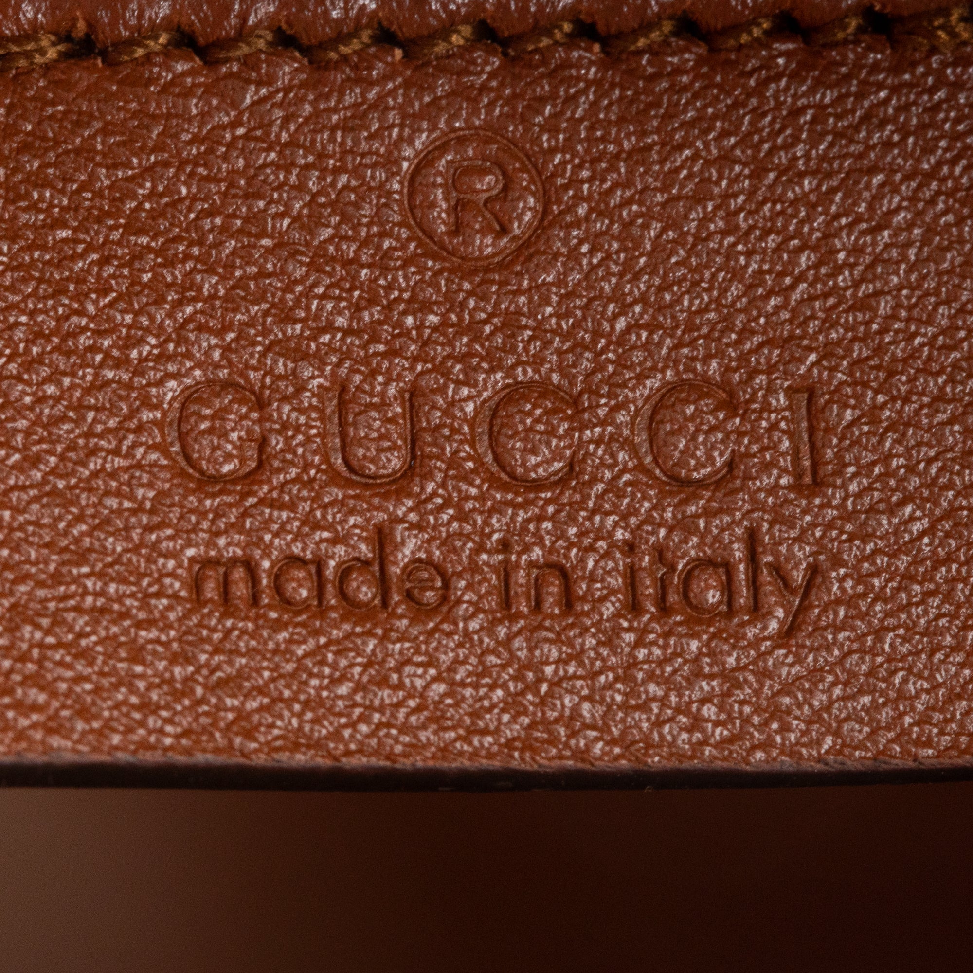Gucci Brown Calfskin Leather Diana Mini Tote Bag w/ Strap - Image 9