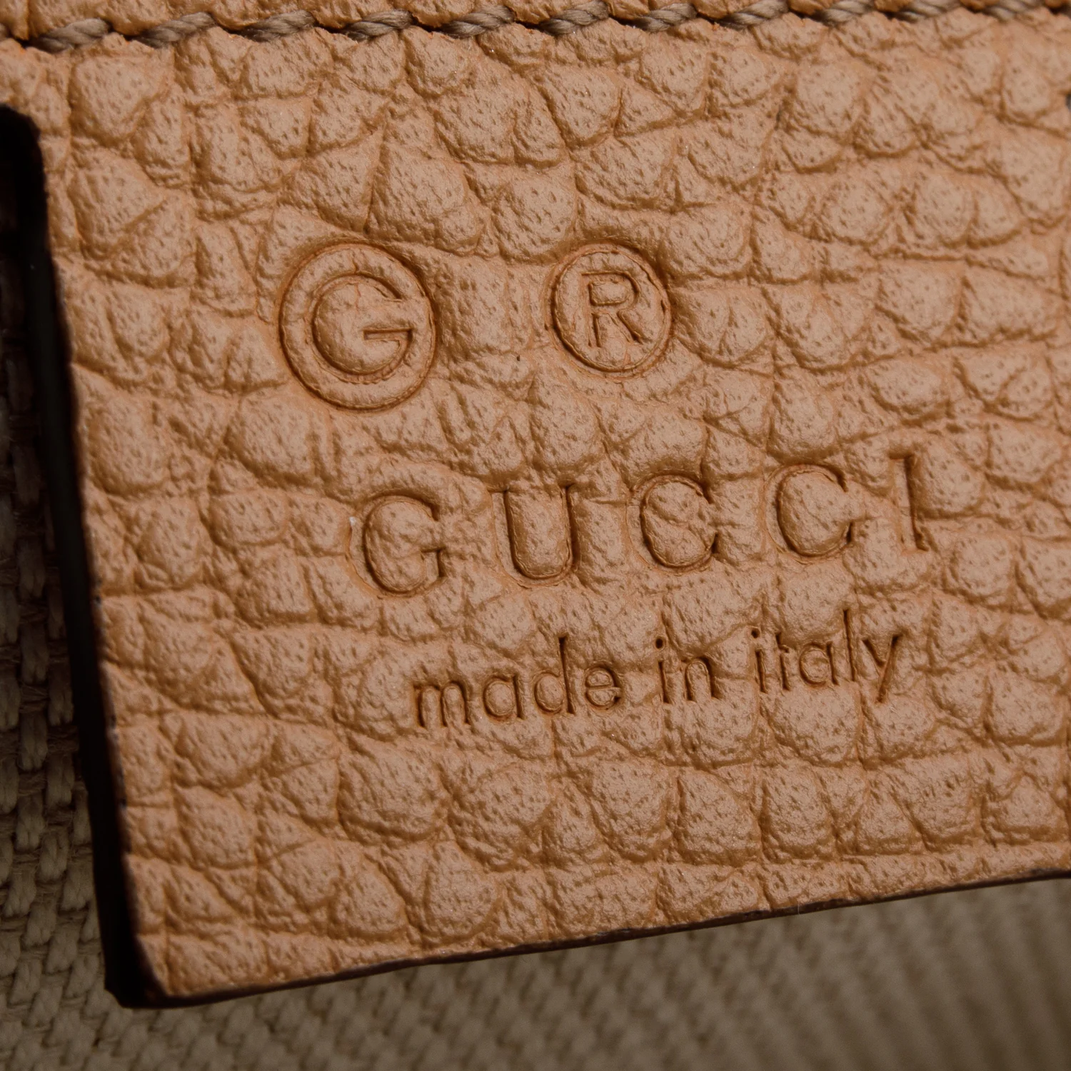 Gucci Brown Leather Medium Soho Chain Crossbody Bag - Image 9