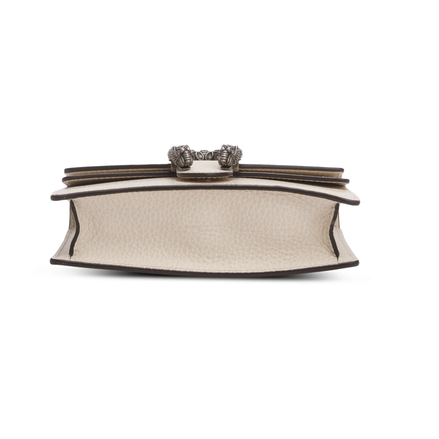 Gucci Cream Calfskin Leather Super Mini Dionysus Bag - Image 7