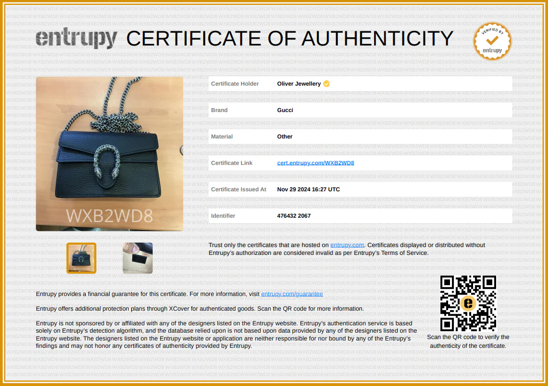 Gucci Dionysus Black Leather Super Mini Bag - Image 13