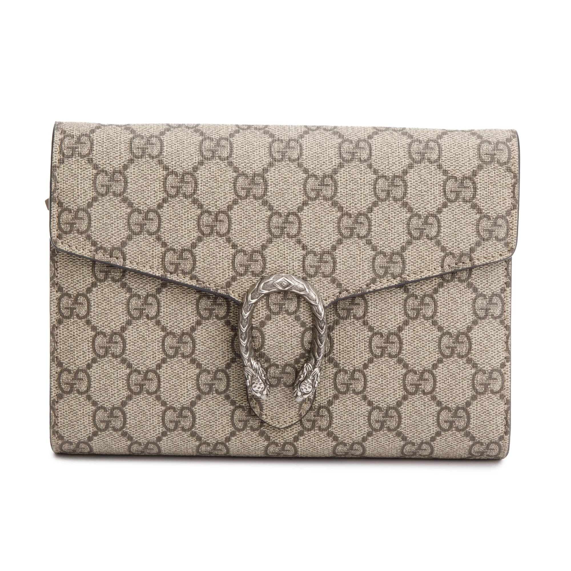 Gucci Dionysus GG Supreme Wallet on Chain - Image 3