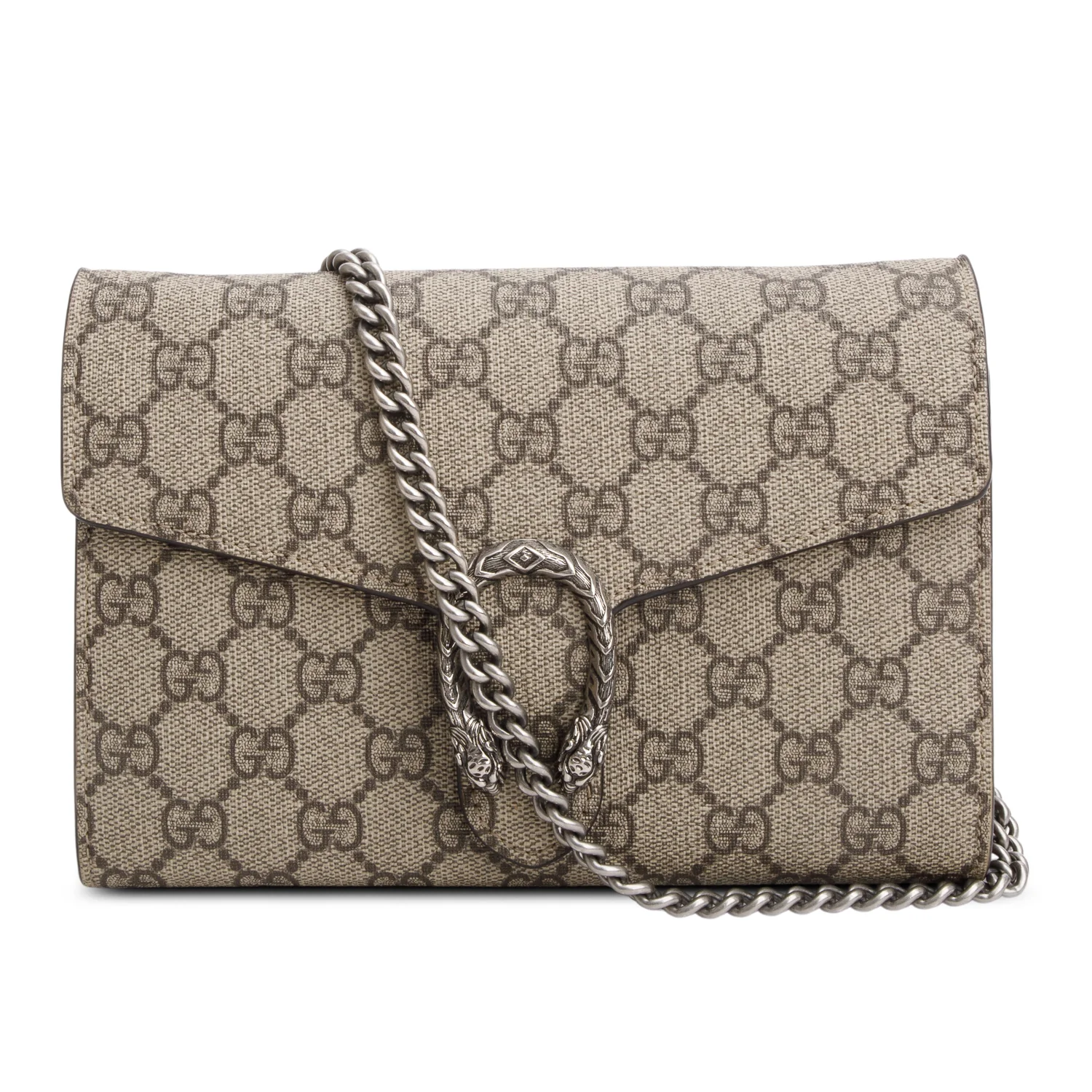 Gucci Dionysus GG Supreme Wallet on Chain