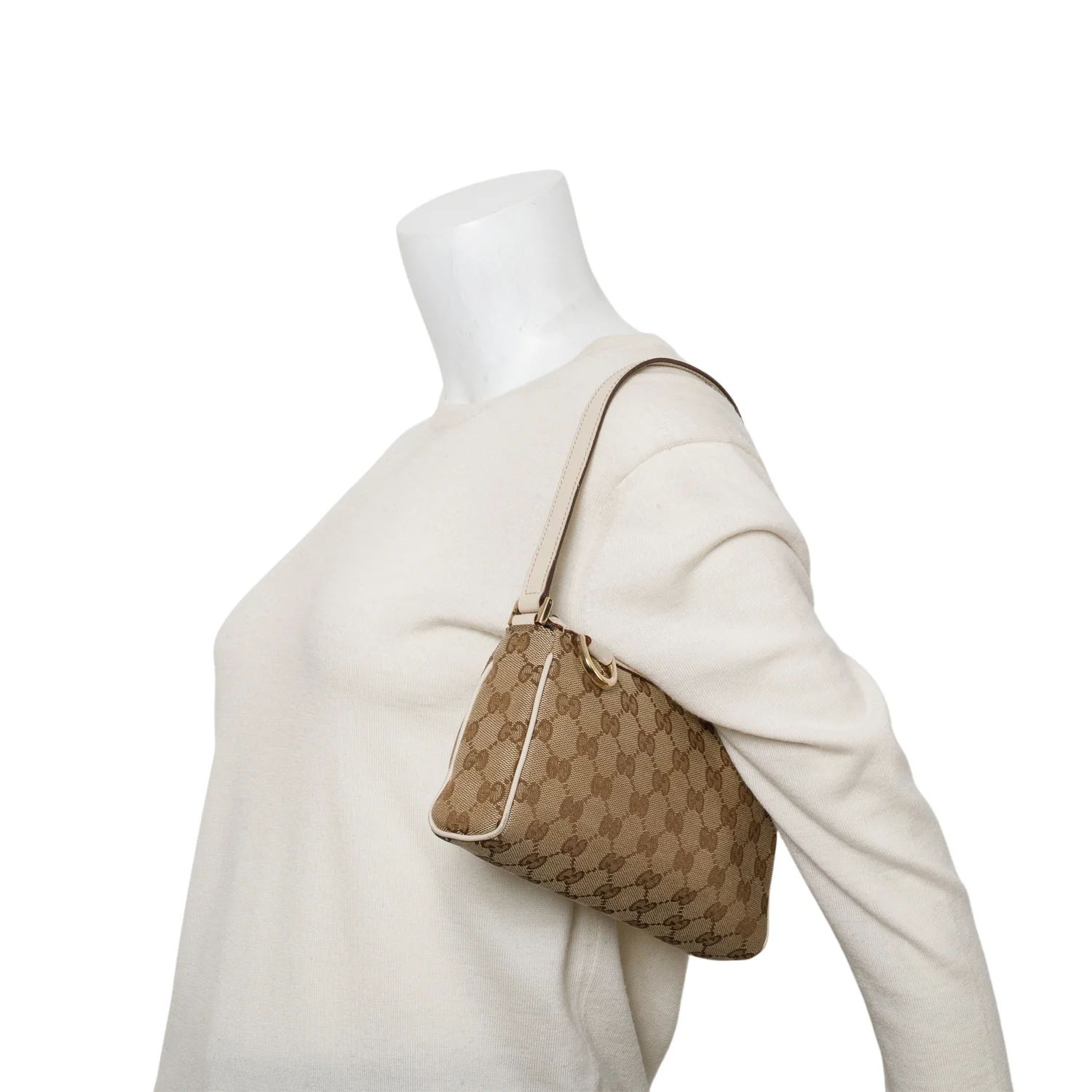 Gucci GG Canvas D Ring Abbey Pochette - Image 2