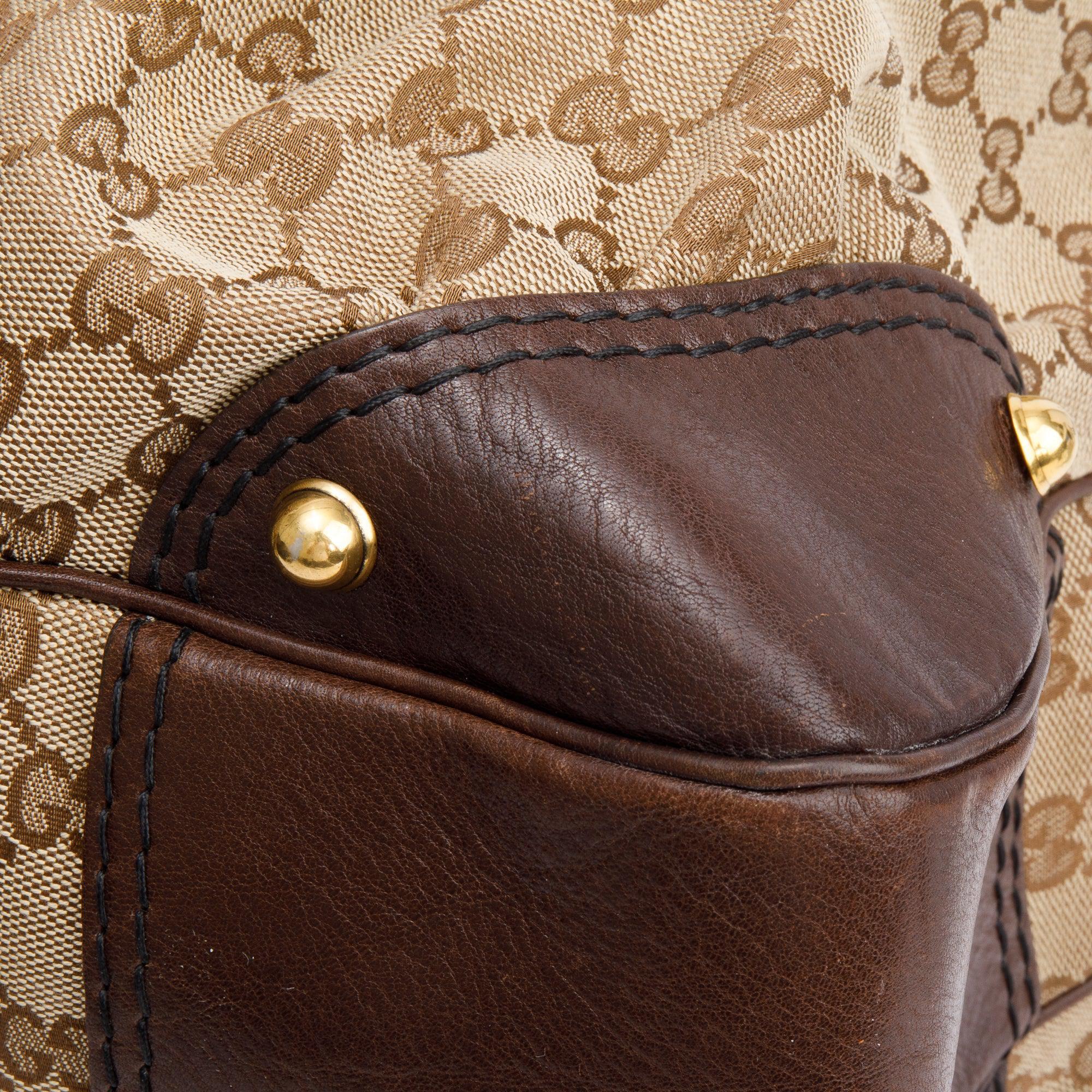 Gucci GG Canvas Large Jockey Hobo - Image 7