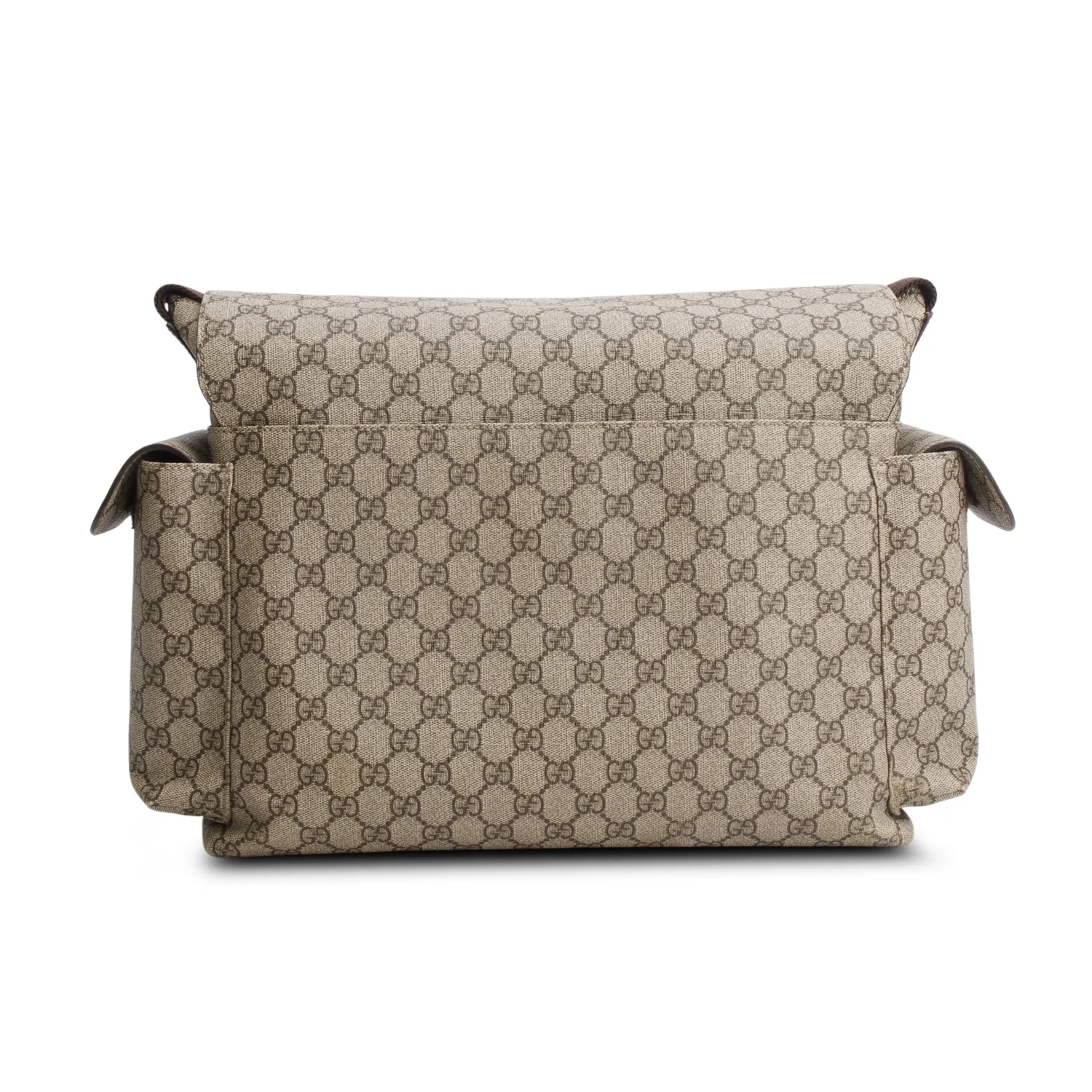 Gucci GG Plus Monogram Messenger Diaper Bag w/ Box - Image 6