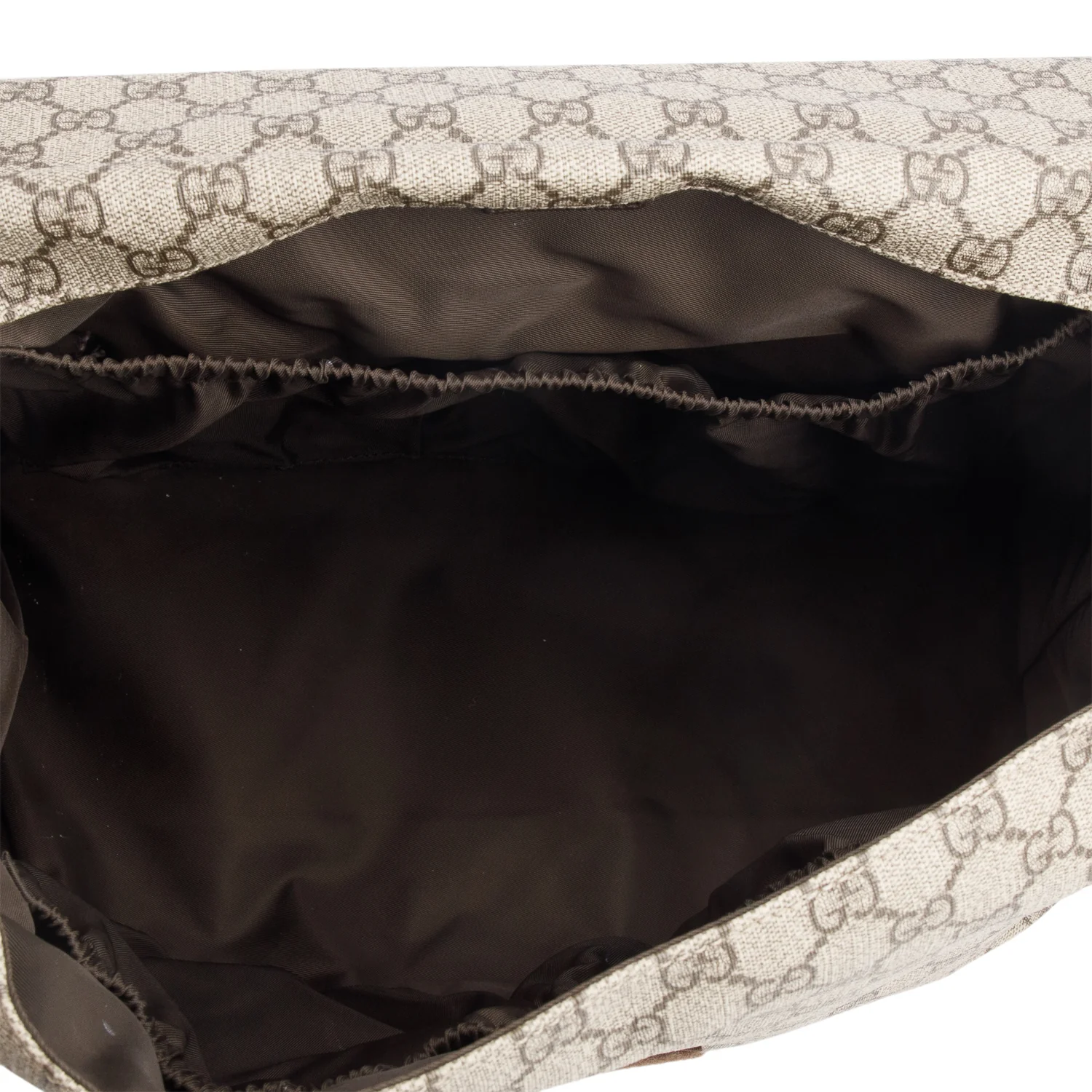 Gucci GG Plus Monogram Messenger Diaper Bag w/ Box - Image 9