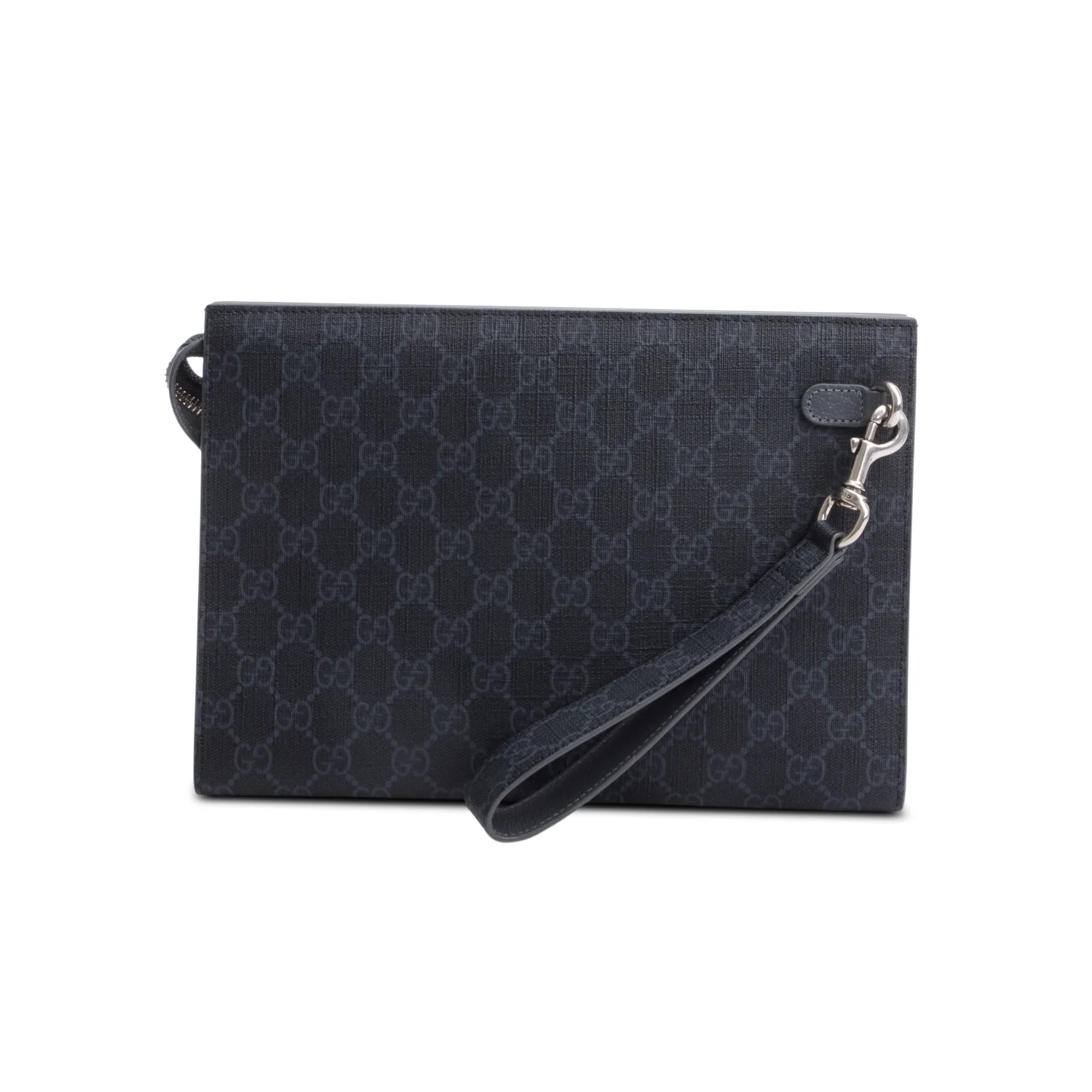 Gucci GG Supreme Bi-Color Small Wristlet Pouch - Image 3
