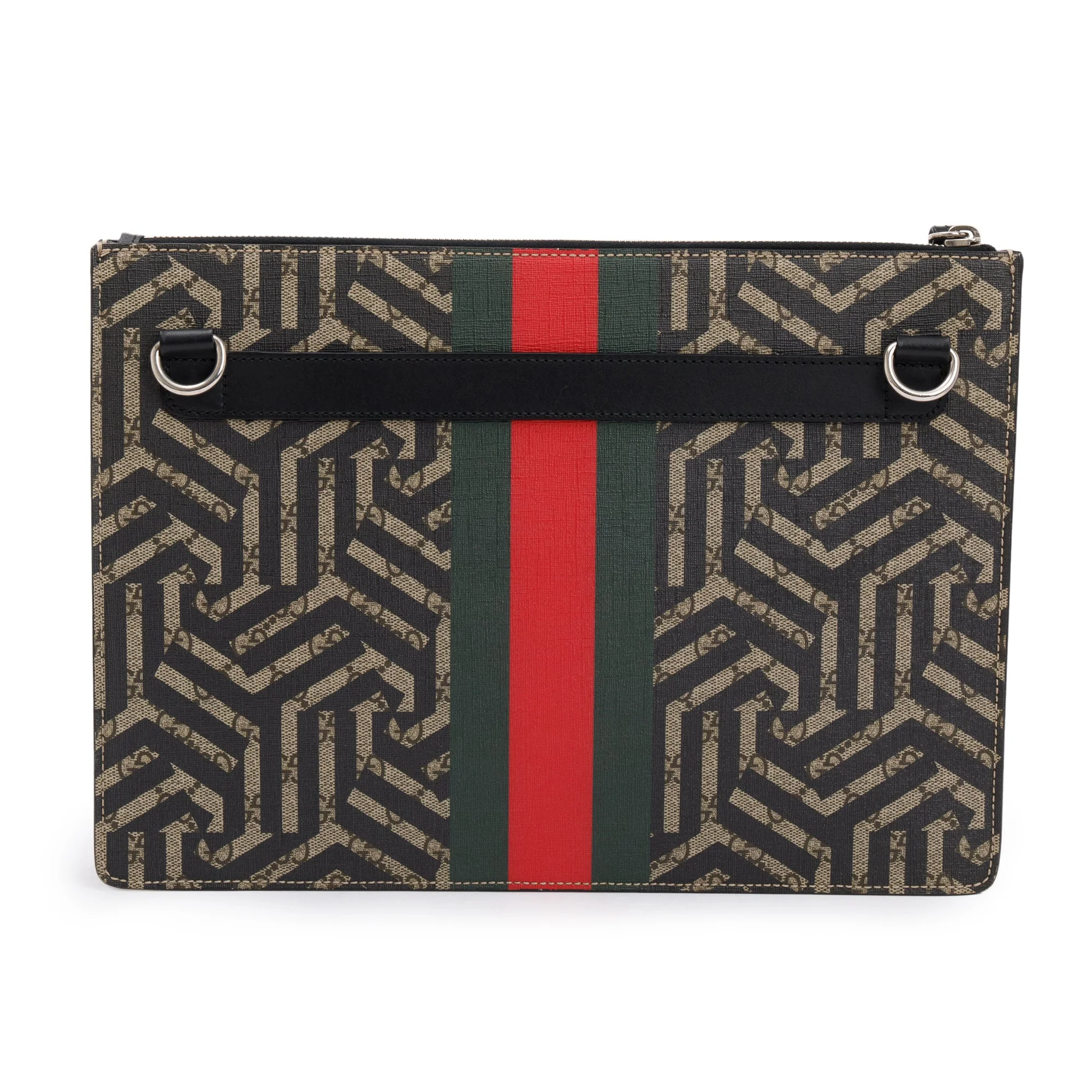 Gucci GG Supreme Caliedo Web Bee Large Crossbody Bag - Image 5