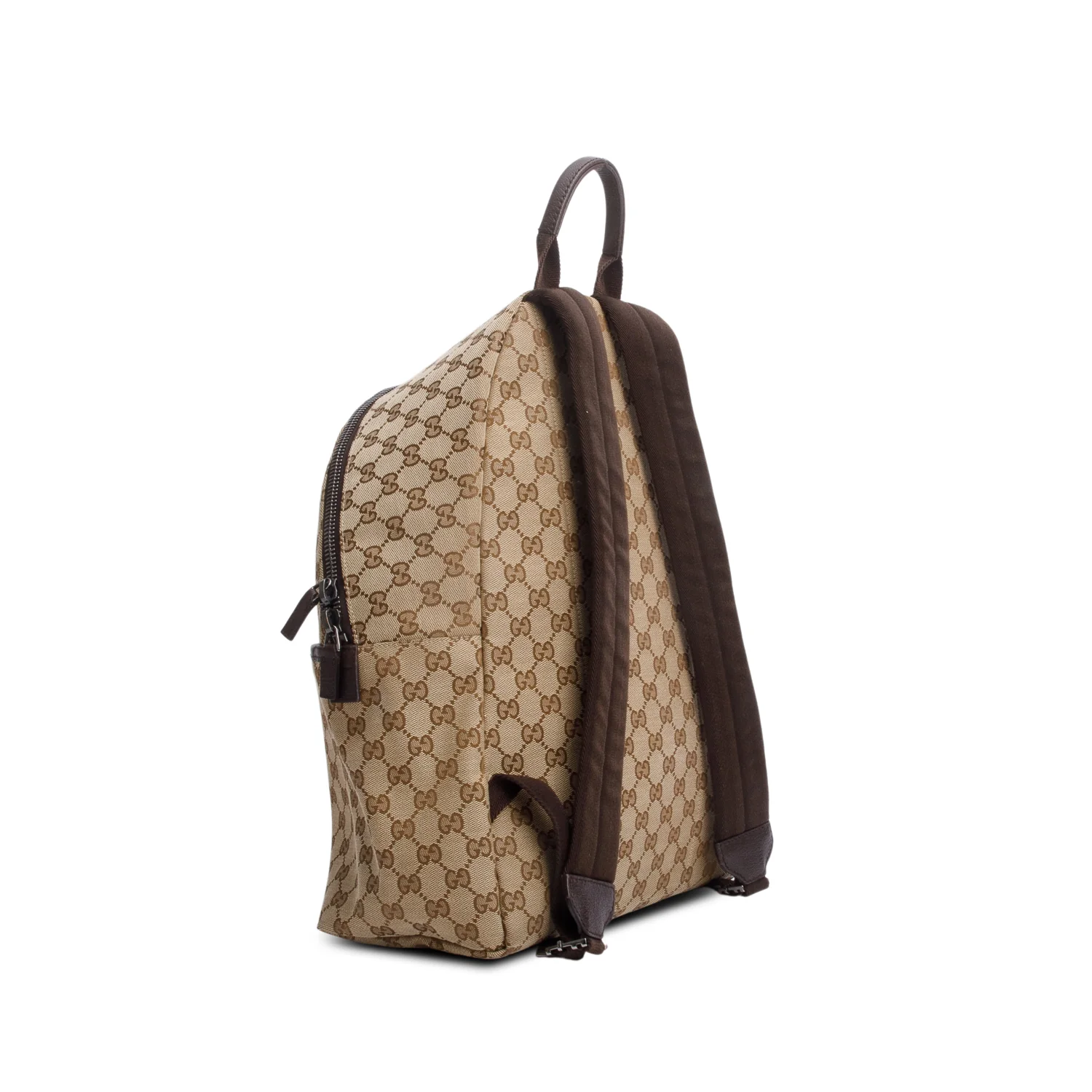 Gucci GG Supreme Canvas Web Backpack - Image 5