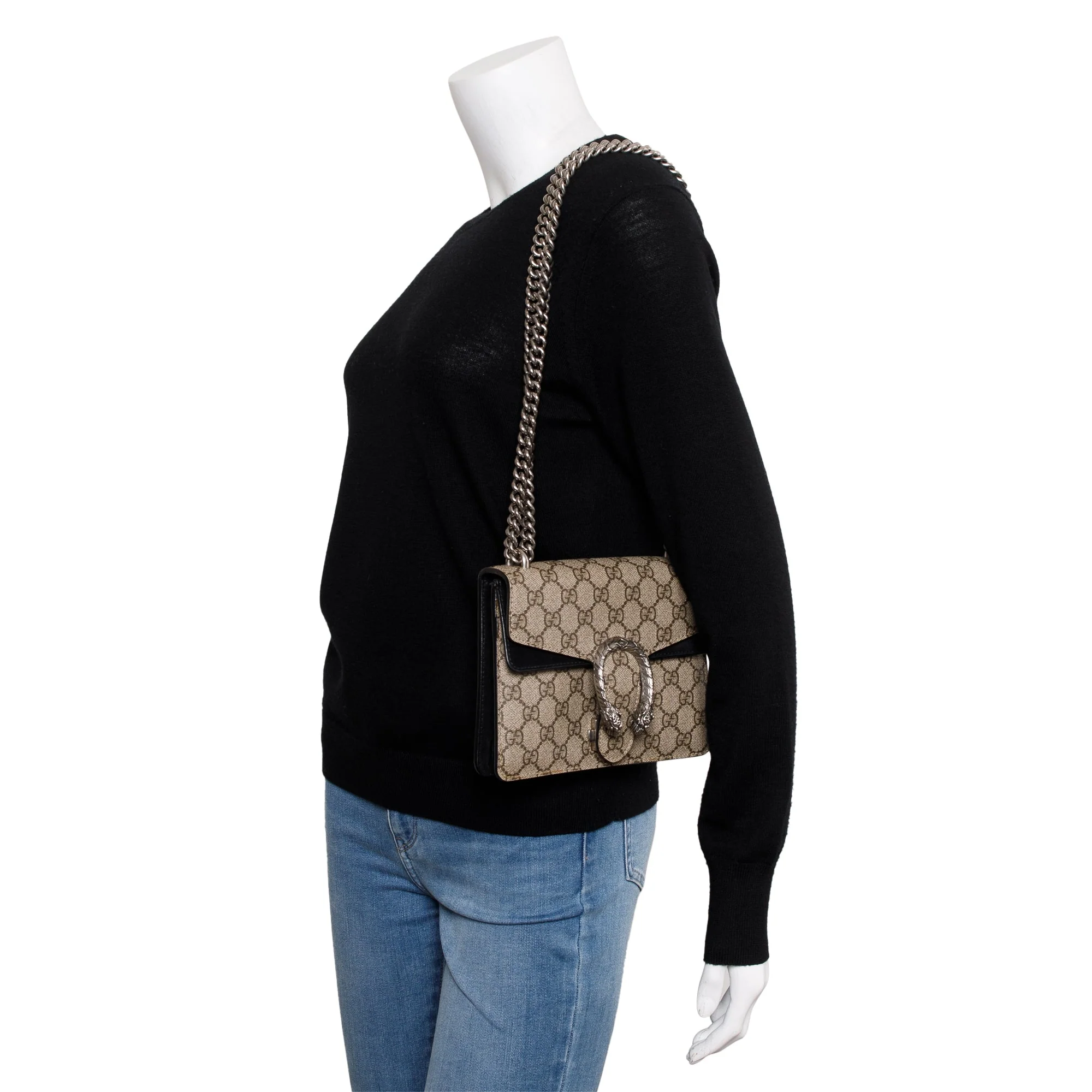 Gucci GG Supreme Dionysus Mini Shoulder Bag - Image 2