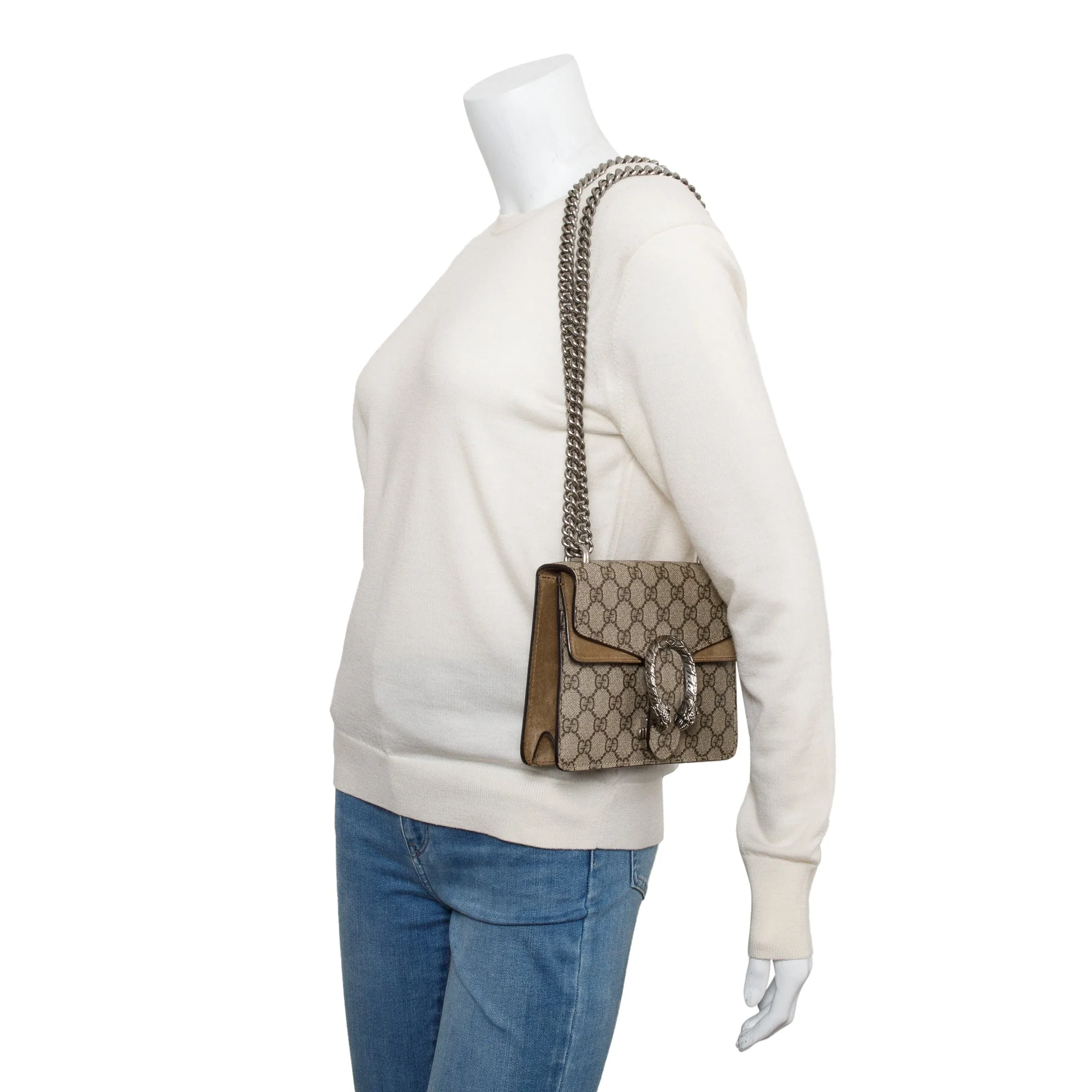 Gucci GG Supreme Dionysus Mini Shoulder Bag - Image 2