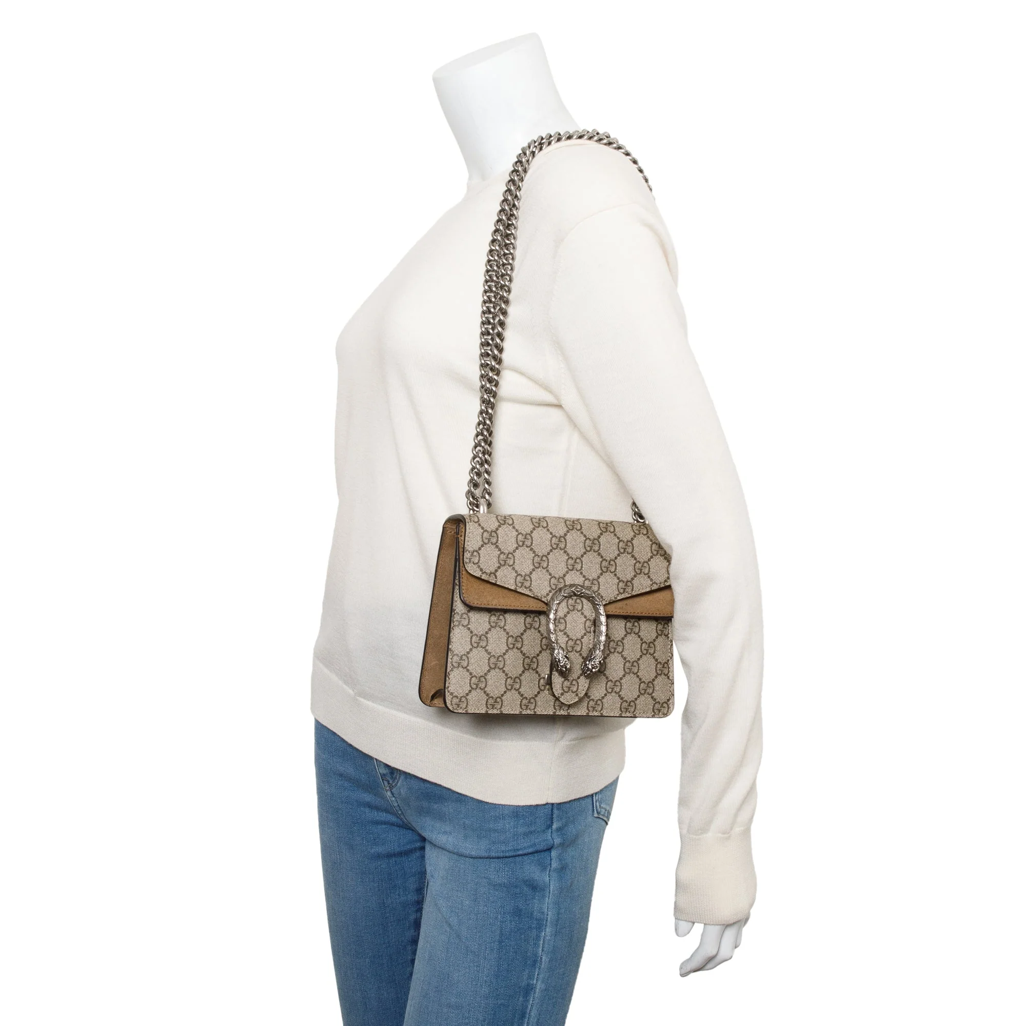 Gucci GG Supreme Dionysus Mini Shoulder Bag w/ Box - Image 2
