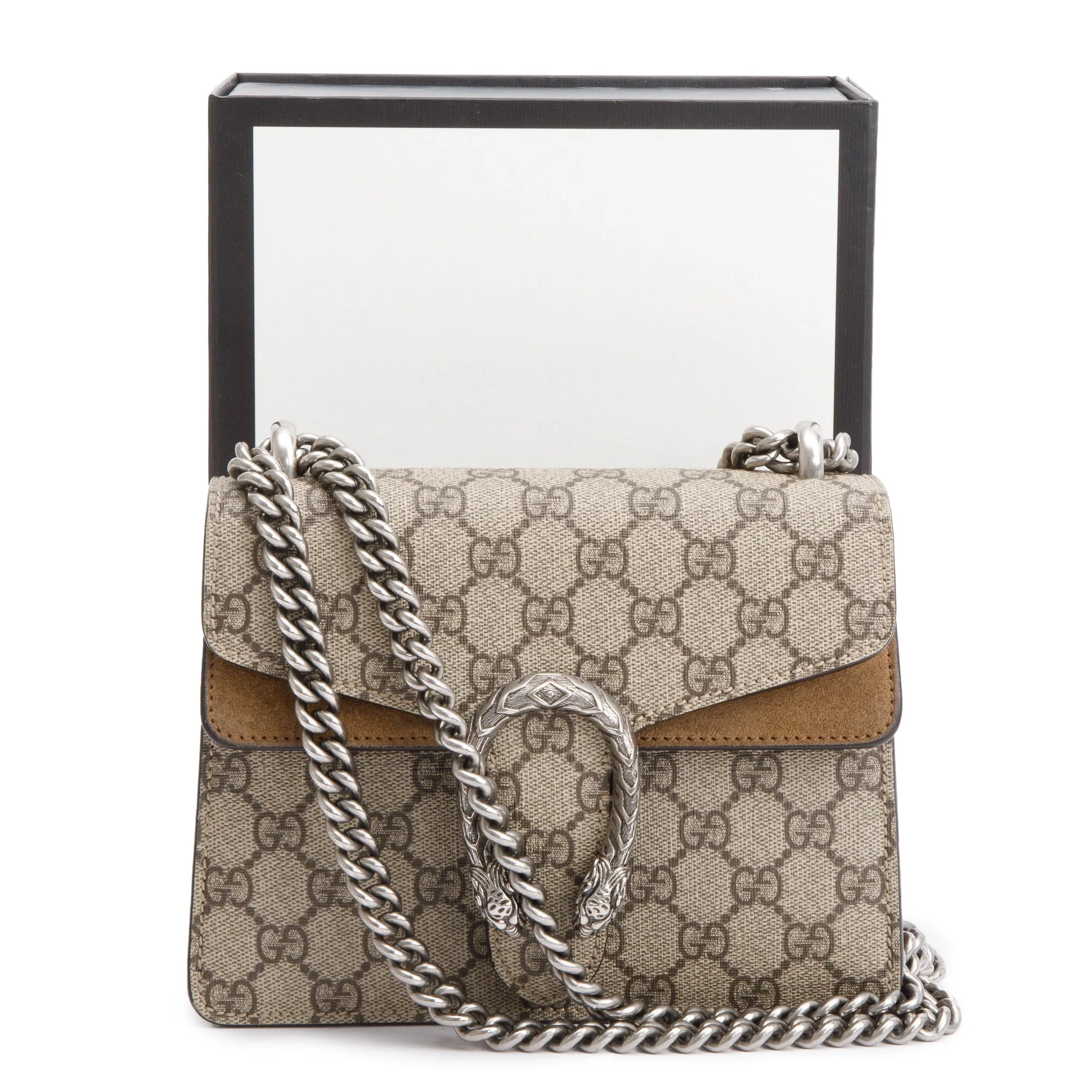 Gucci GG Supreme Dionysus Mini Shoulder Bag w/ Box - Image 3
