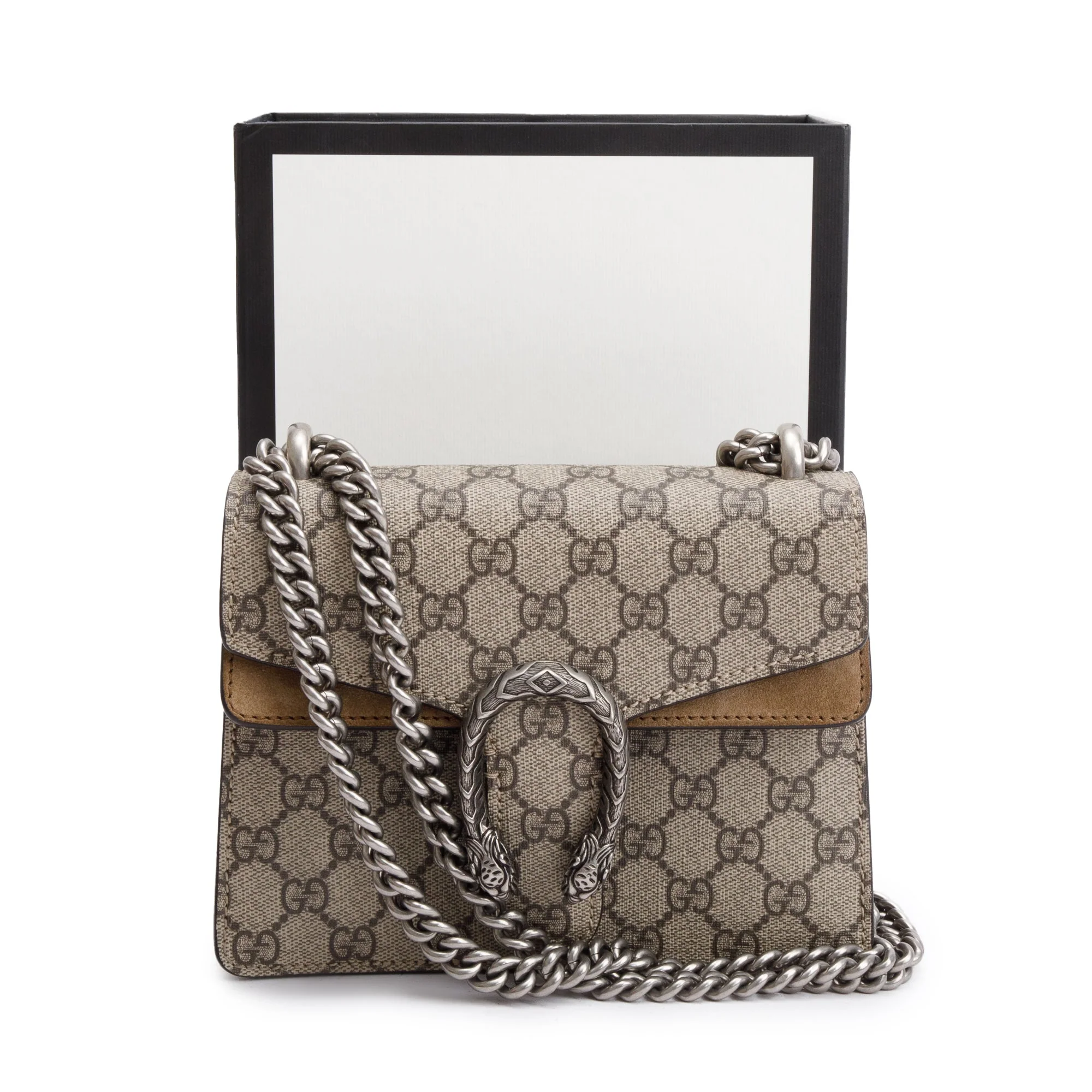Gucci GG Supreme Dionysus Mini Shoulder Bag w/ Box - Image 2