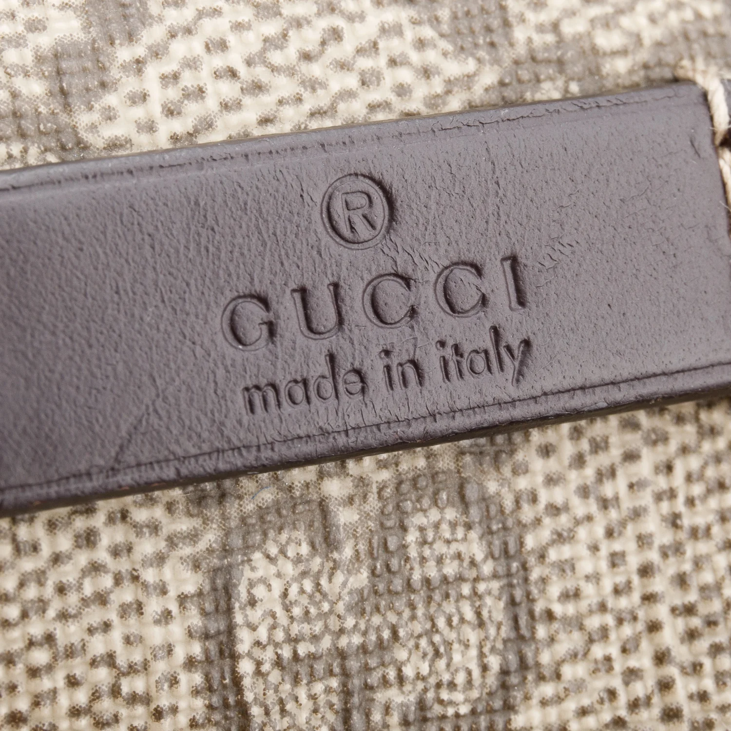 Gucci GG Supreme Double Buckle Flap Messenger Bag - Image 9