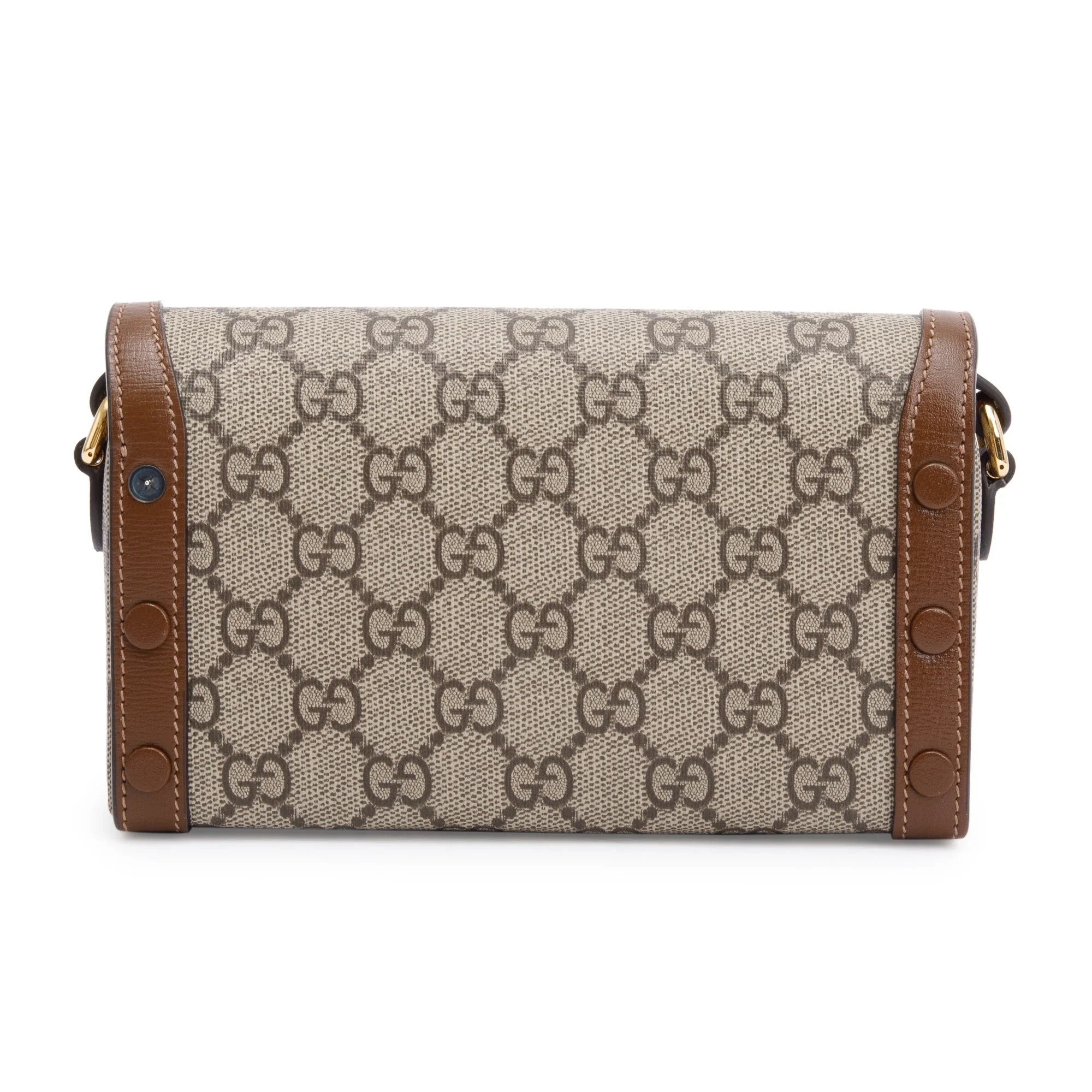 Gucci GG Supreme Horsebit 1955 Mini Bag w/ Box - Image 6
