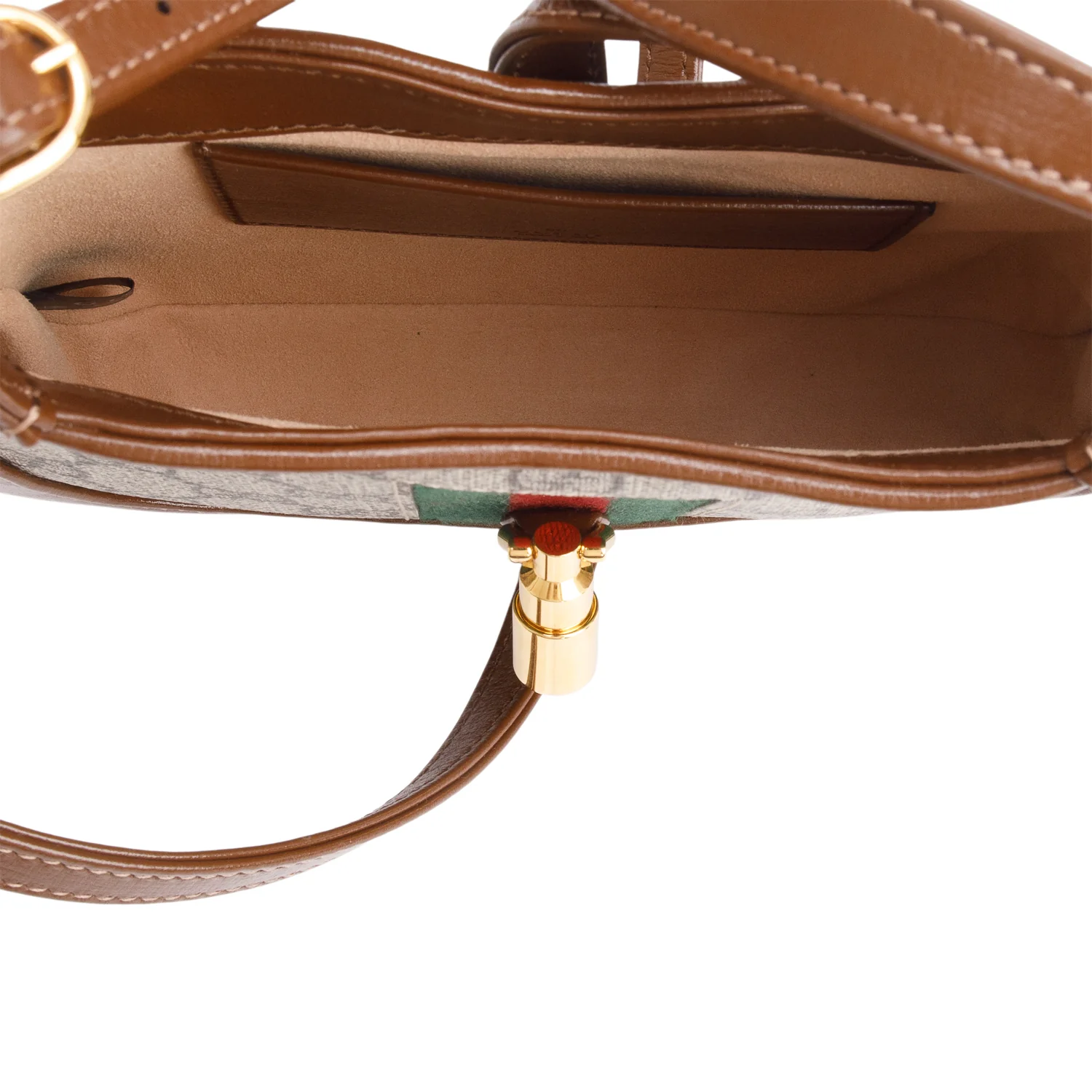 Gucci GG Supreme Mini Jackie 1961 Shoulder Bag w/ Strap - Image 8