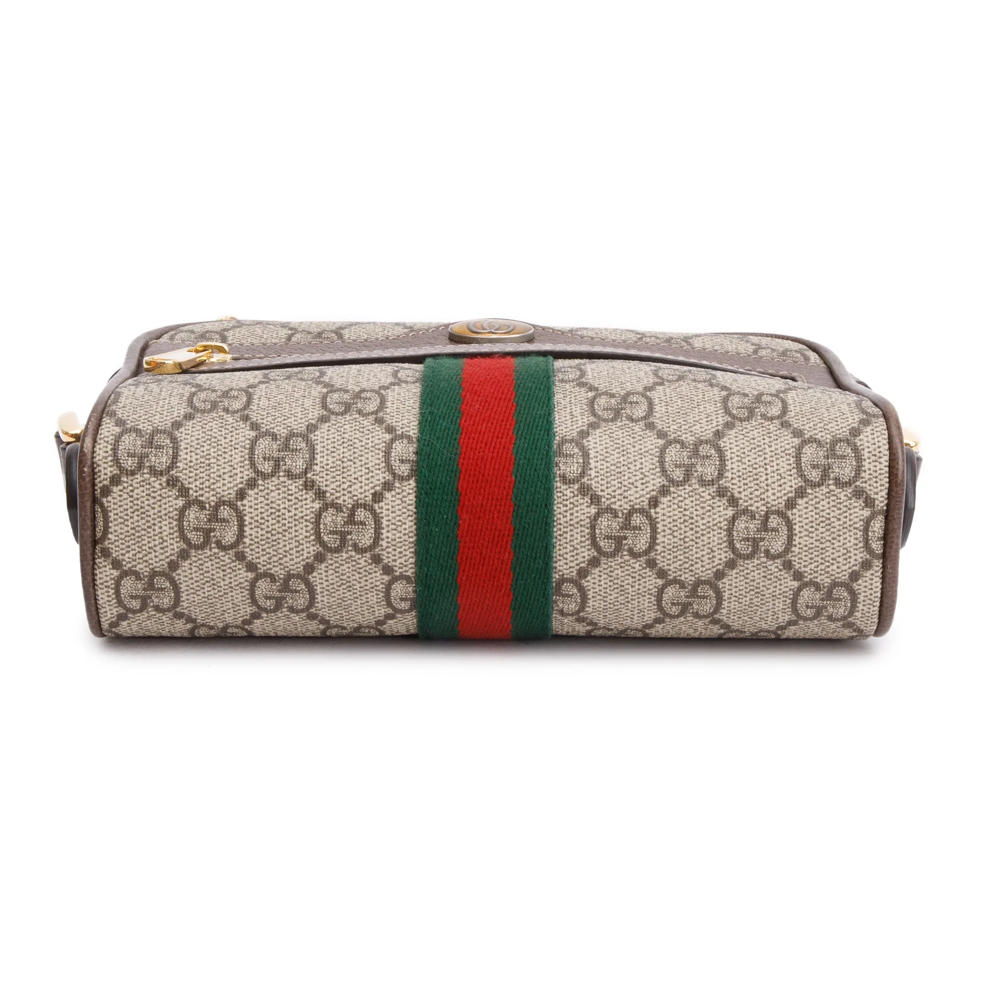 Gucci GG Supreme Mini Ophidia Crossbody Bag w/ Box - Image 8