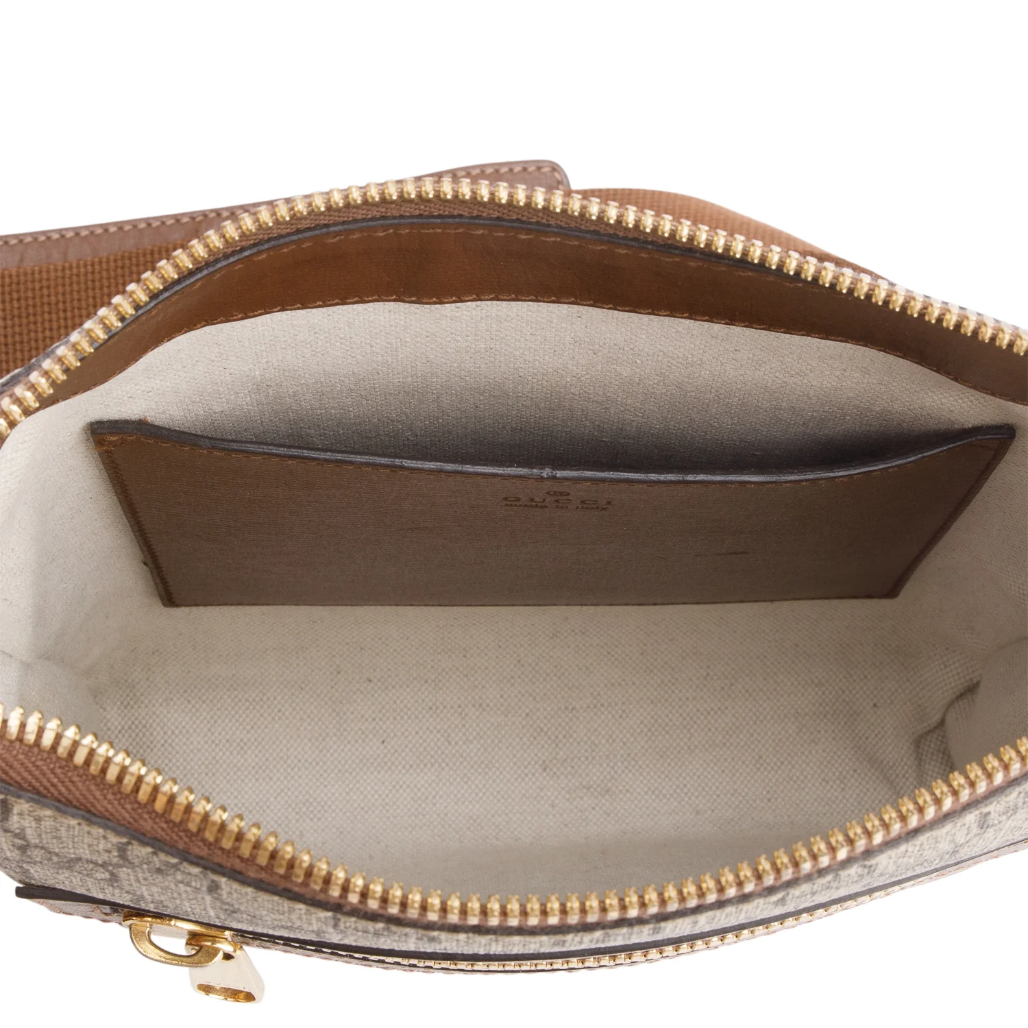 Gucci GG Supreme Monogram Azalea Calfskin Retro Interlocking G Messenger Bag - Image 8