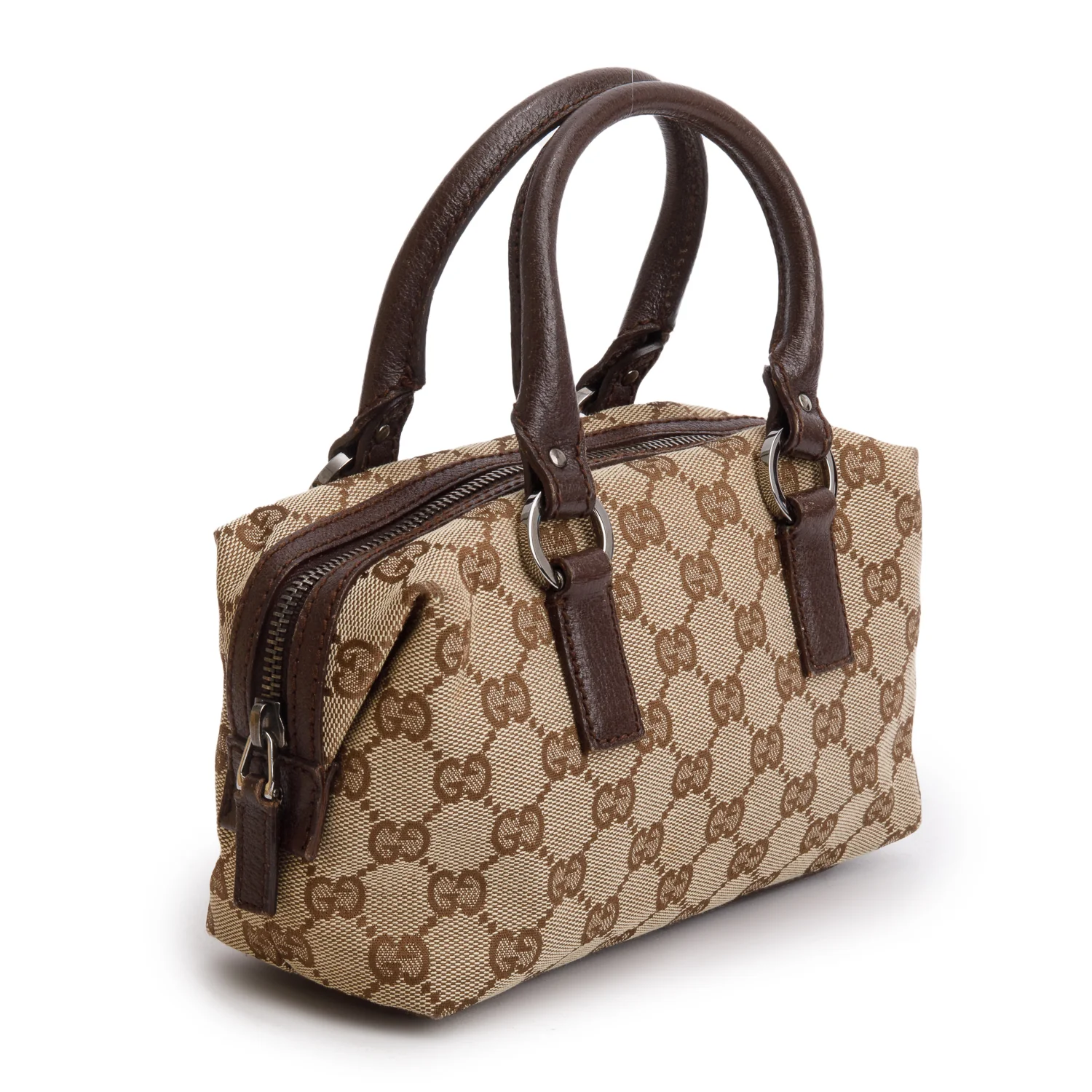 Gucci GG Supreme Monogram Mini Boston Bag - Image 2