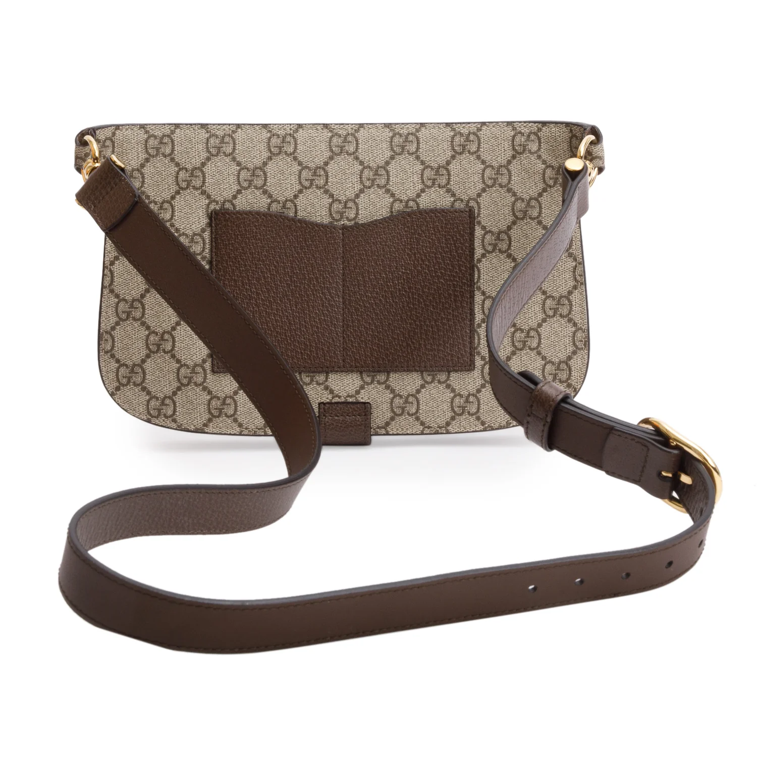 Gucci GG Supreme Monogram Textured Dollar Calfskin Blondie Belt Bag w/ Box - Image 4