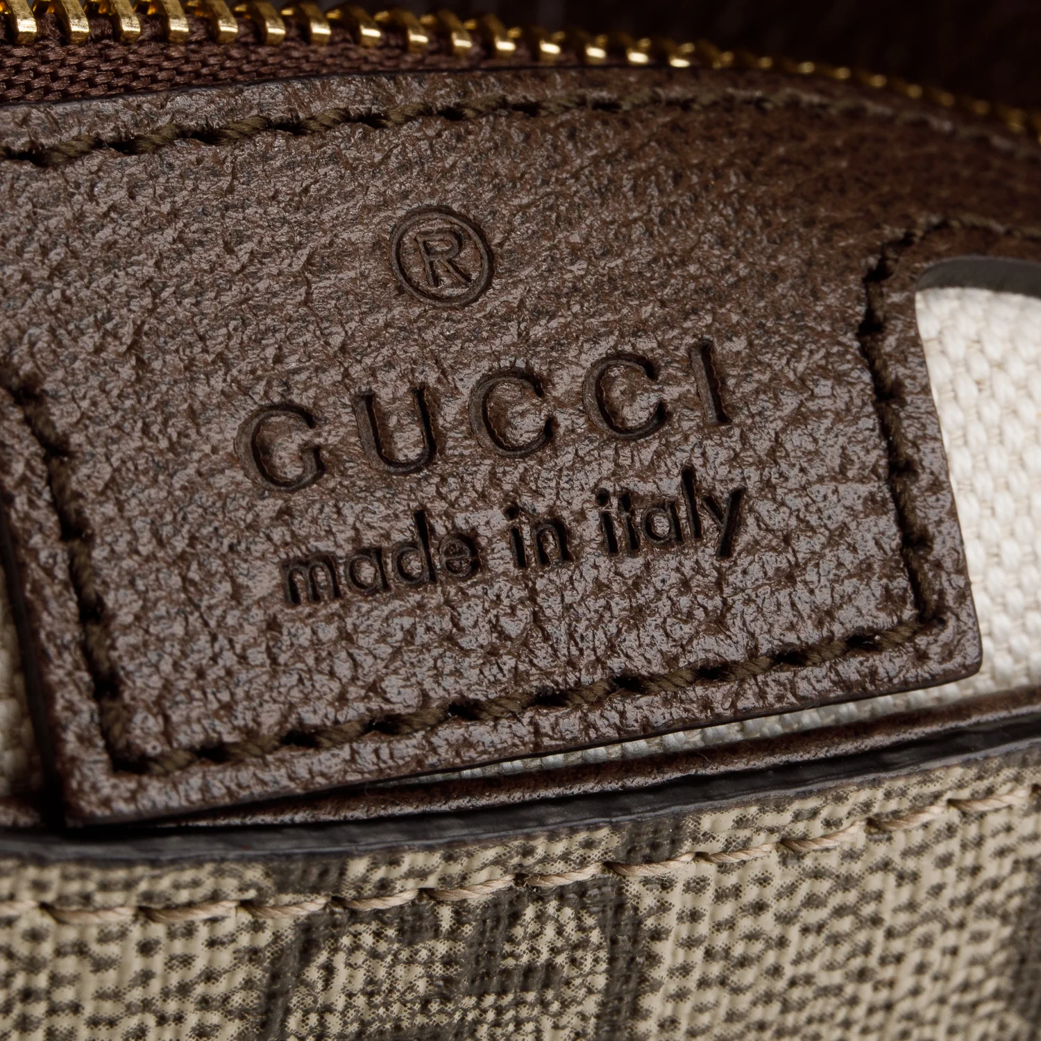 Gucci GG Supreme Monogram Textured Dollar Calfskin Blondie Chain Shoulder Flap Bag w/ Strap - Image 9