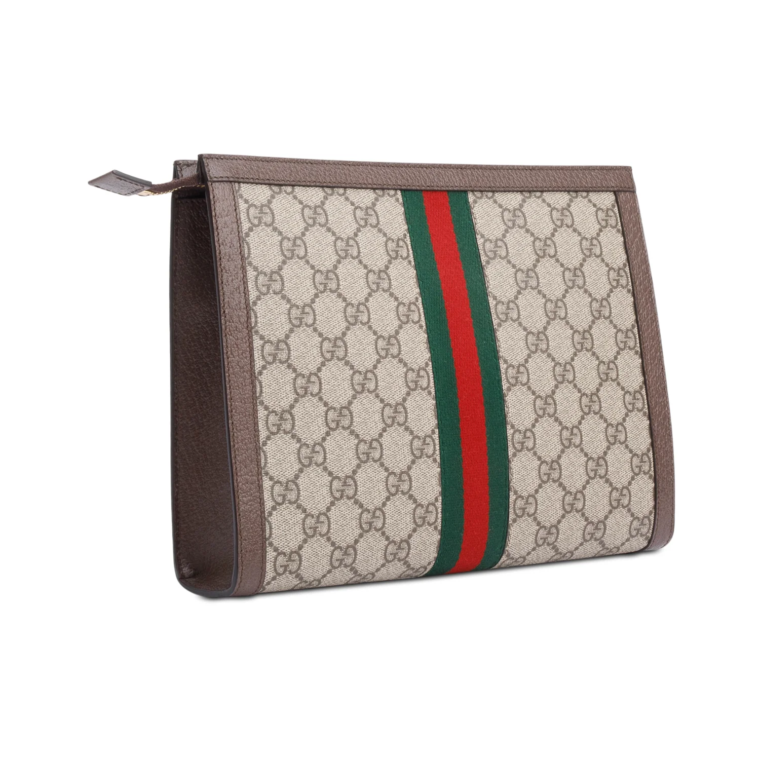 Gucci GG Supreme Monogram Web Ophidia Pouch - Image 4